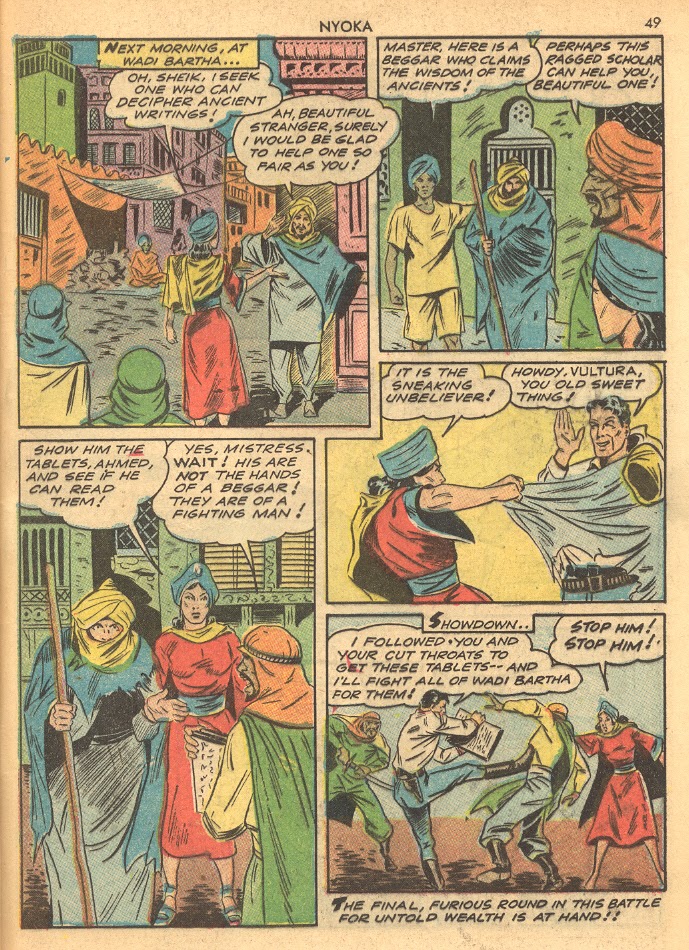 Read online Jungle Girl (1942) comic -  Issue #1 - 49