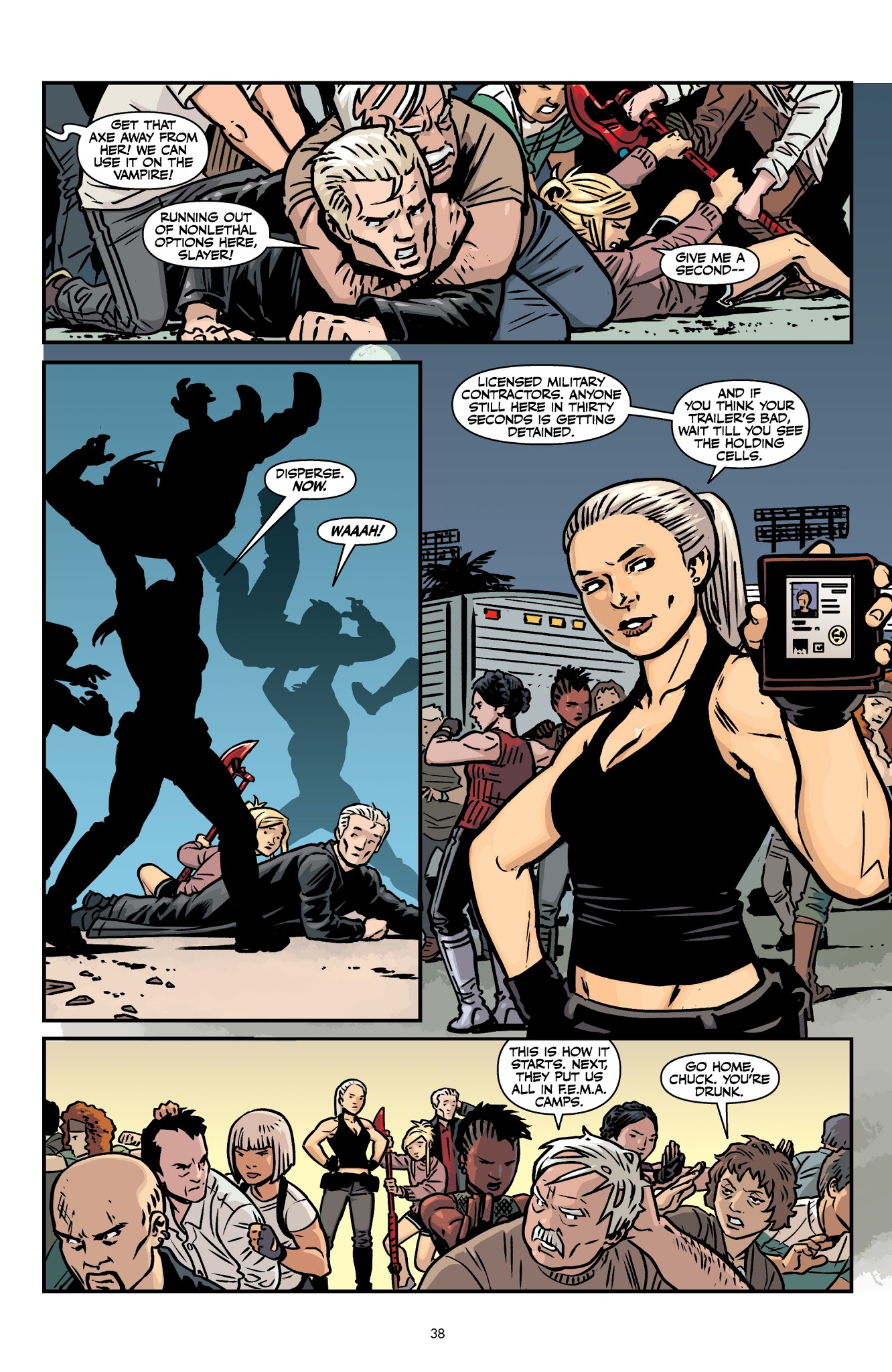 Read online Buffy the Vampire Slayer Season 11 comic -  Issue # _TPB 1 - 40