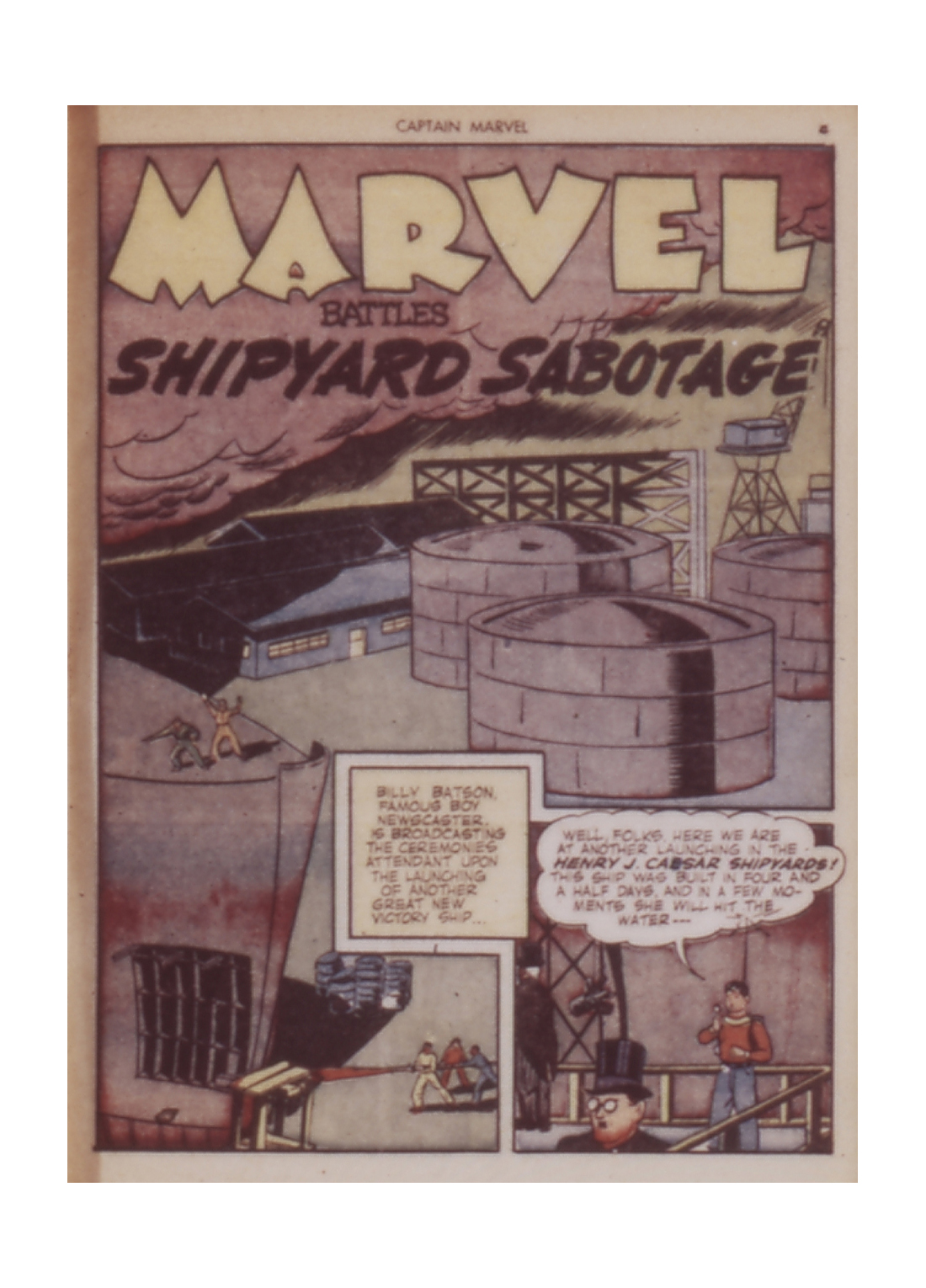 Read online Captain Marvel Adventures comic -  Issue #22 - 6
