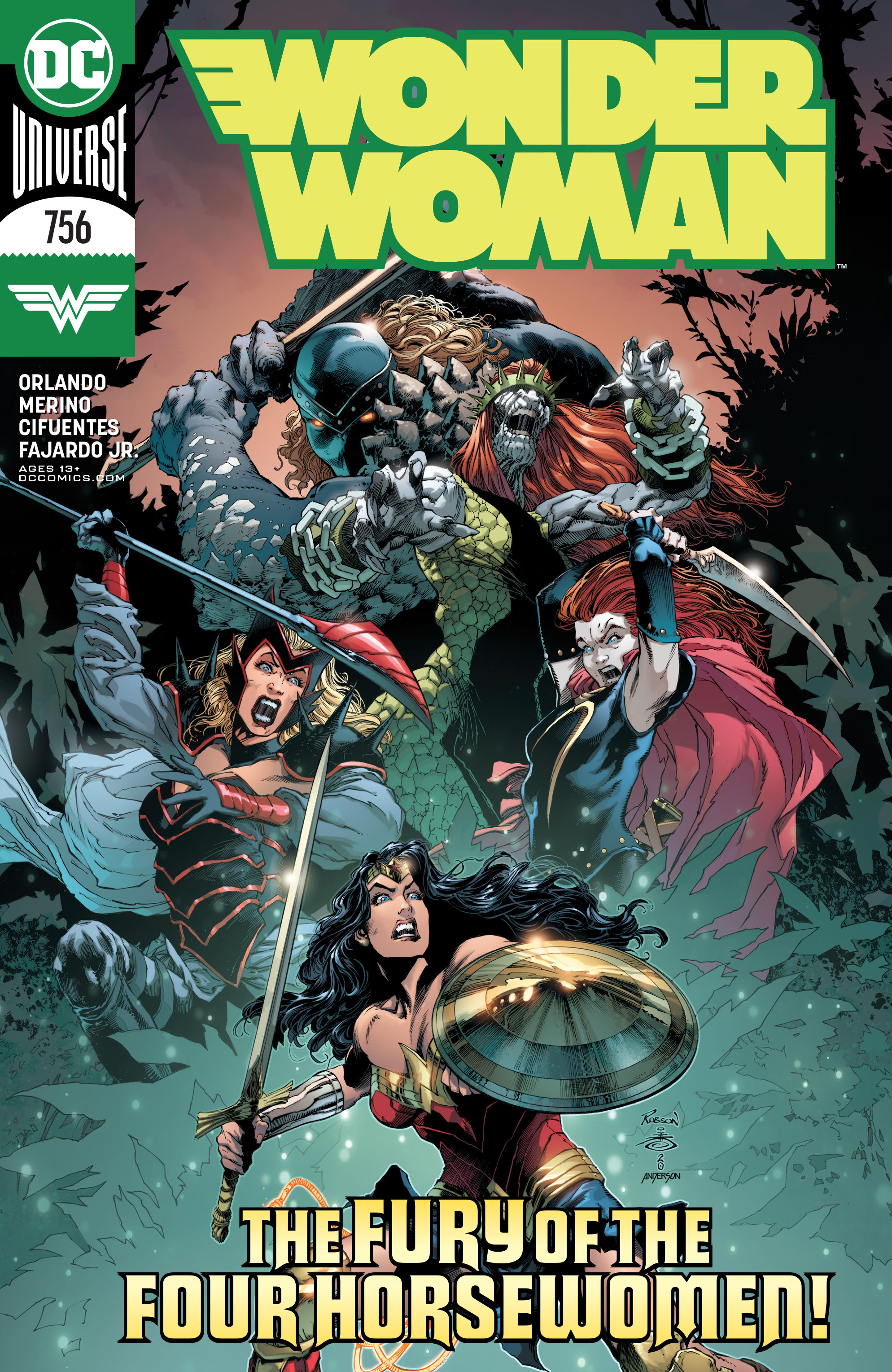 Read online Wonder Woman (2016) comic -  Issue #756 - 1