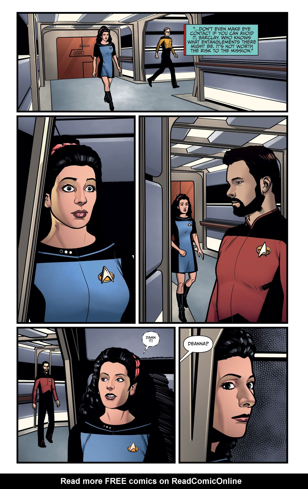 Read online Star Trek: The Next Generation: Through the Mirror comic -  Issue #3 - 12