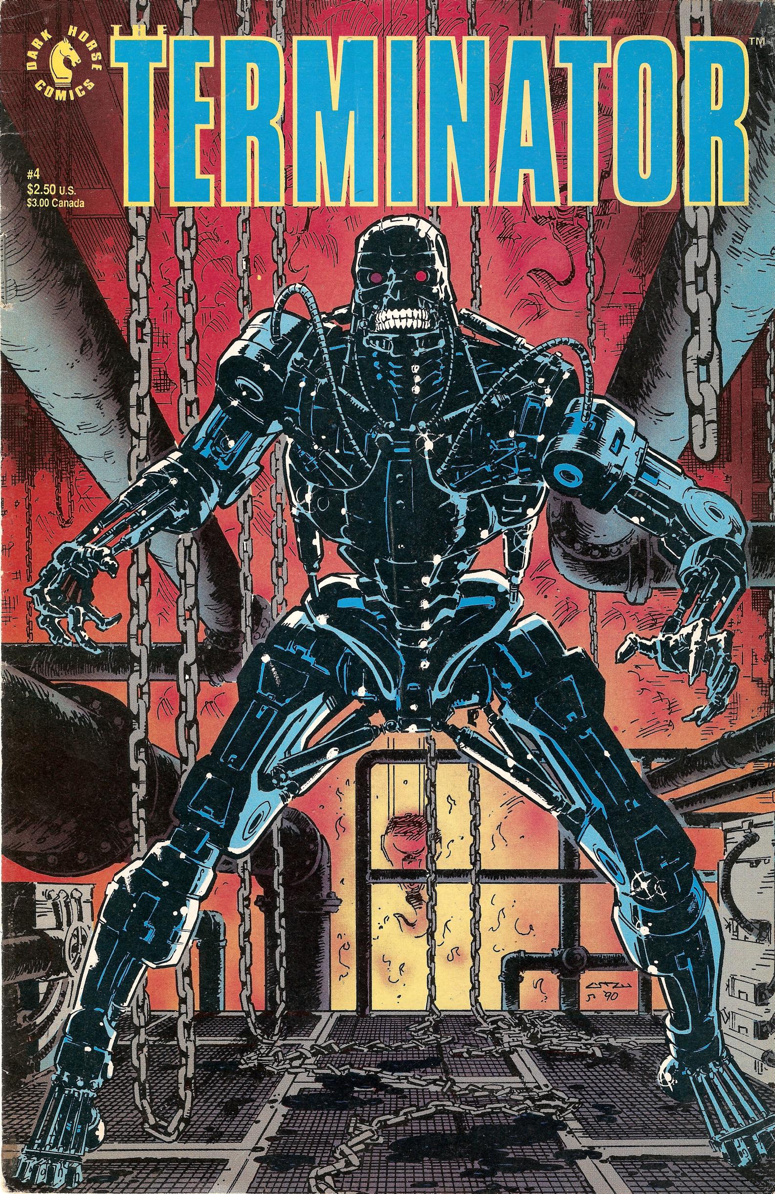 Read online The Terminator (1990) comic -  Issue #4 - 1
