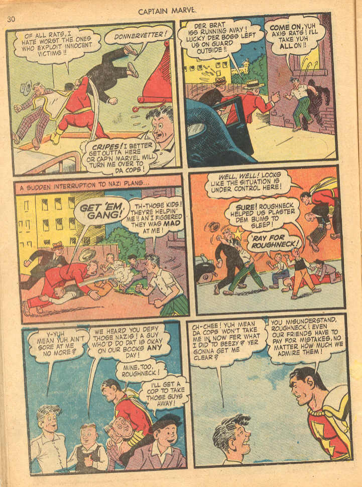 Read online Captain Marvel Adventures comic -  Issue #29 - 30