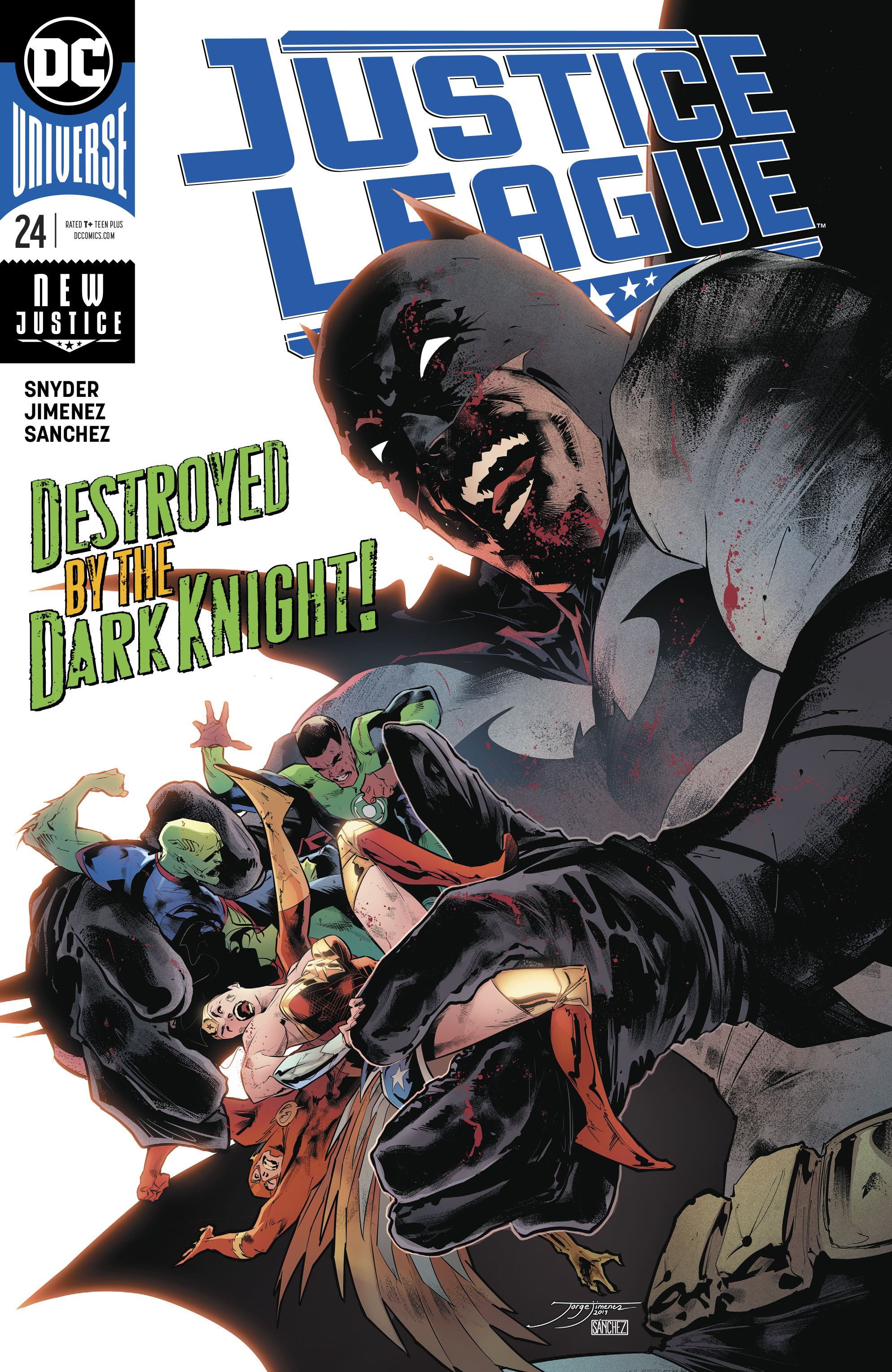 Read online Justice League (2018) comic -  Issue #24 - 1