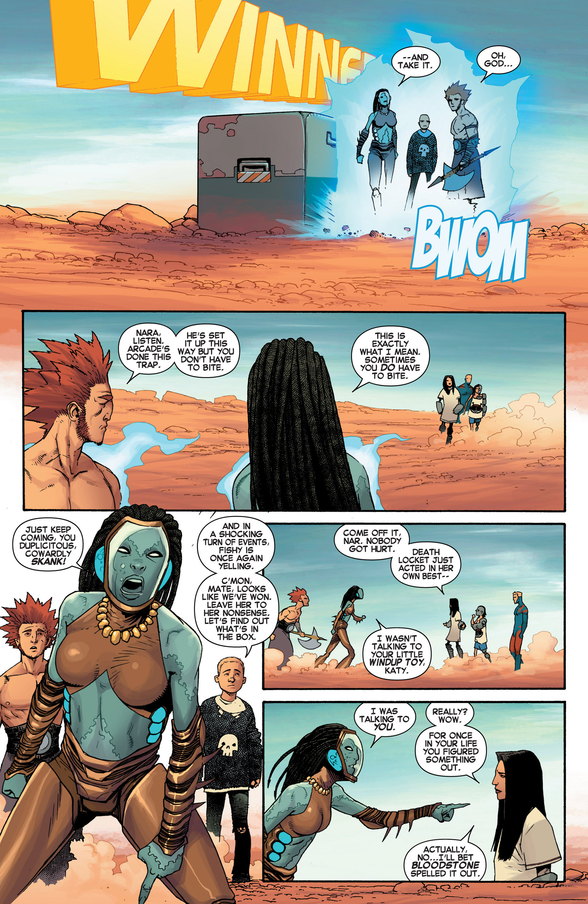 Read online Avengers Arena comic -  Issue #6 - 16