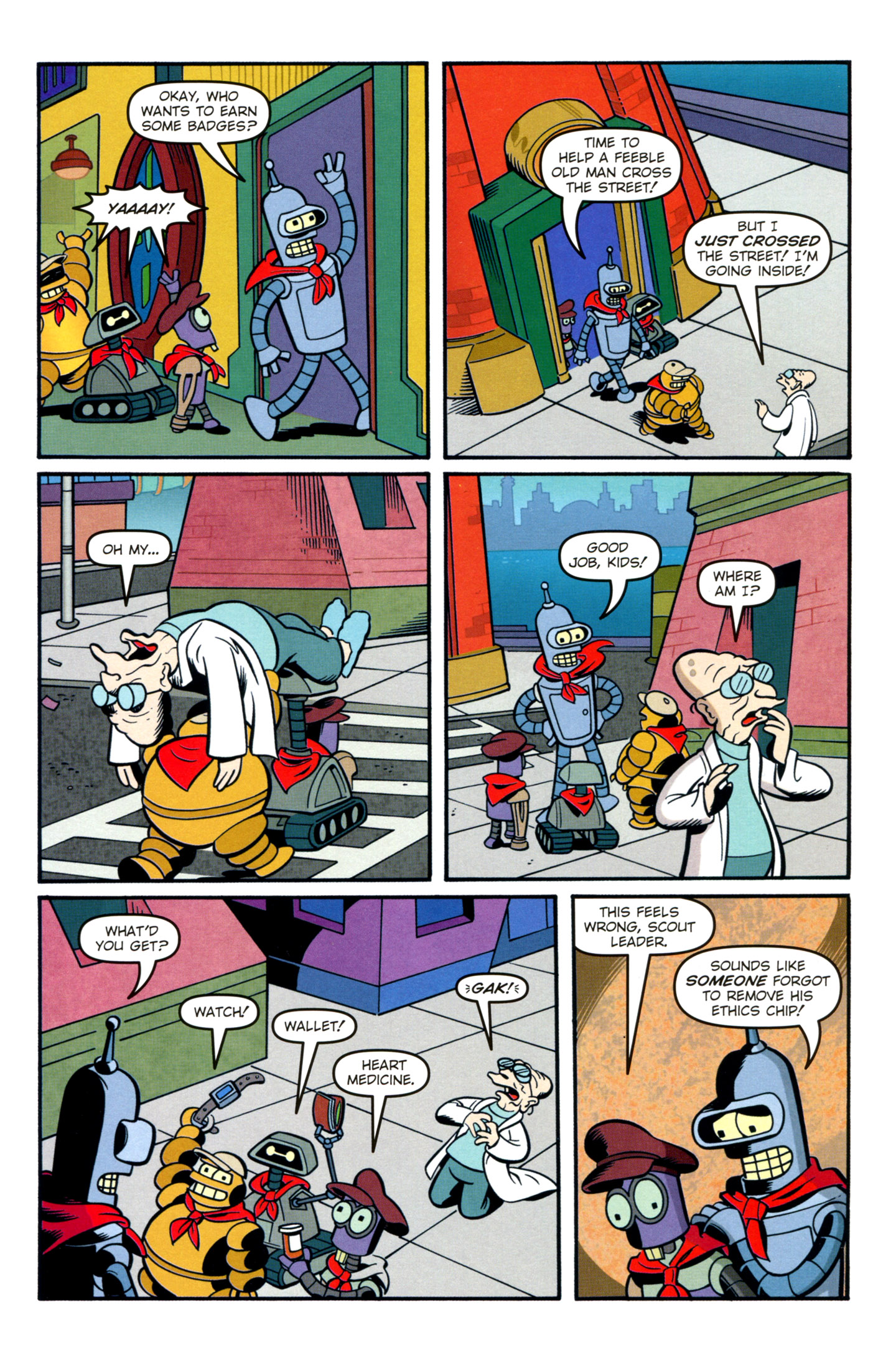 Read online Futurama Comics comic -  Issue #61 - 4