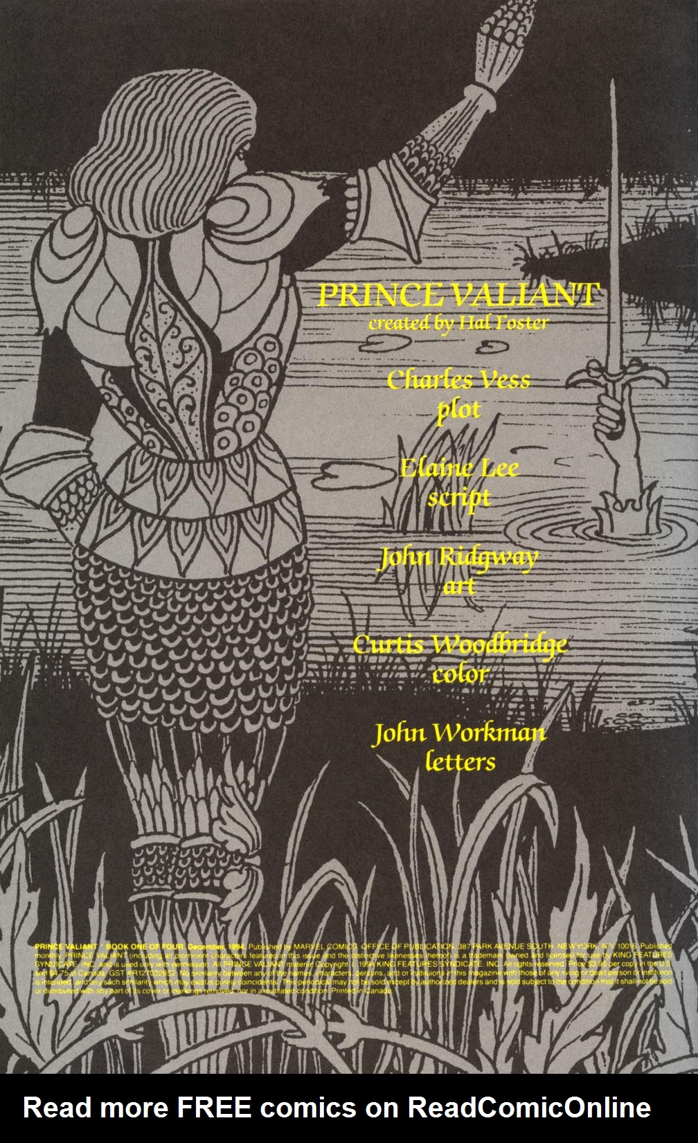 Read online Prince Valiant (1994) comic -  Issue #1 - 2