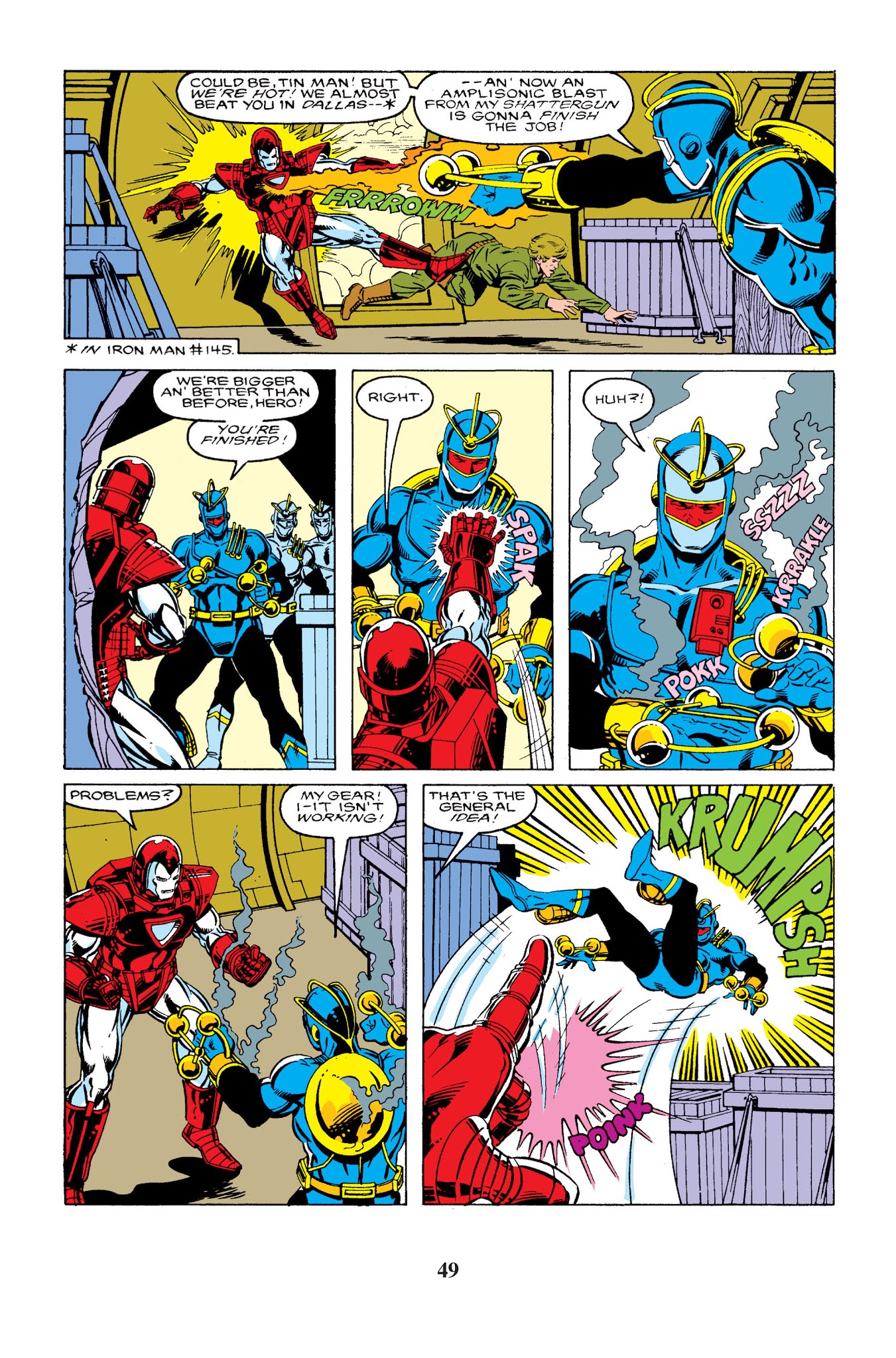 Read online Iron Man Epic Collection comic -  Issue # Stark Wars (Part 3) - 81