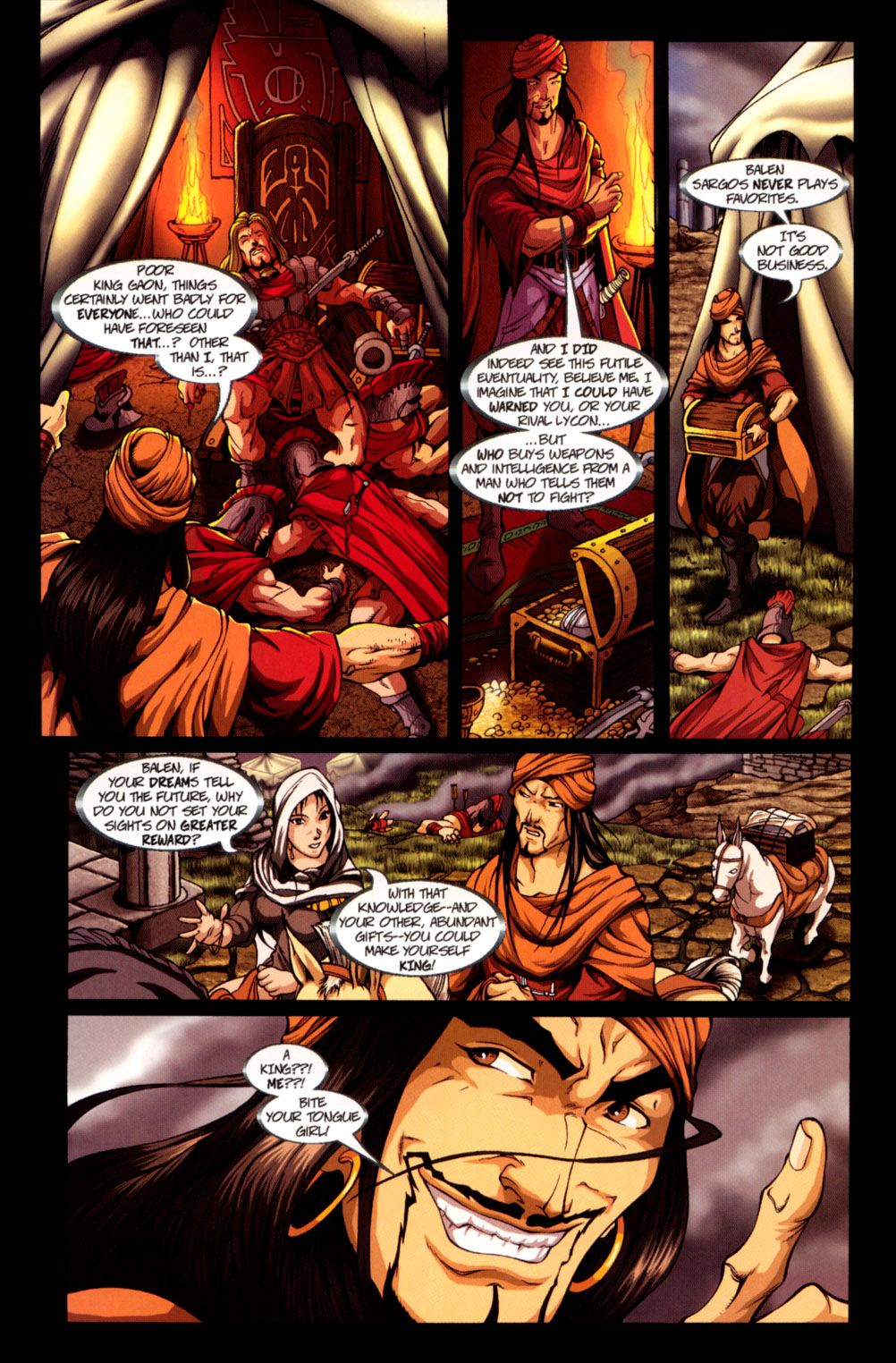 Read online Warlands: Dark Tide Rising comic -  Issue #1 - 13