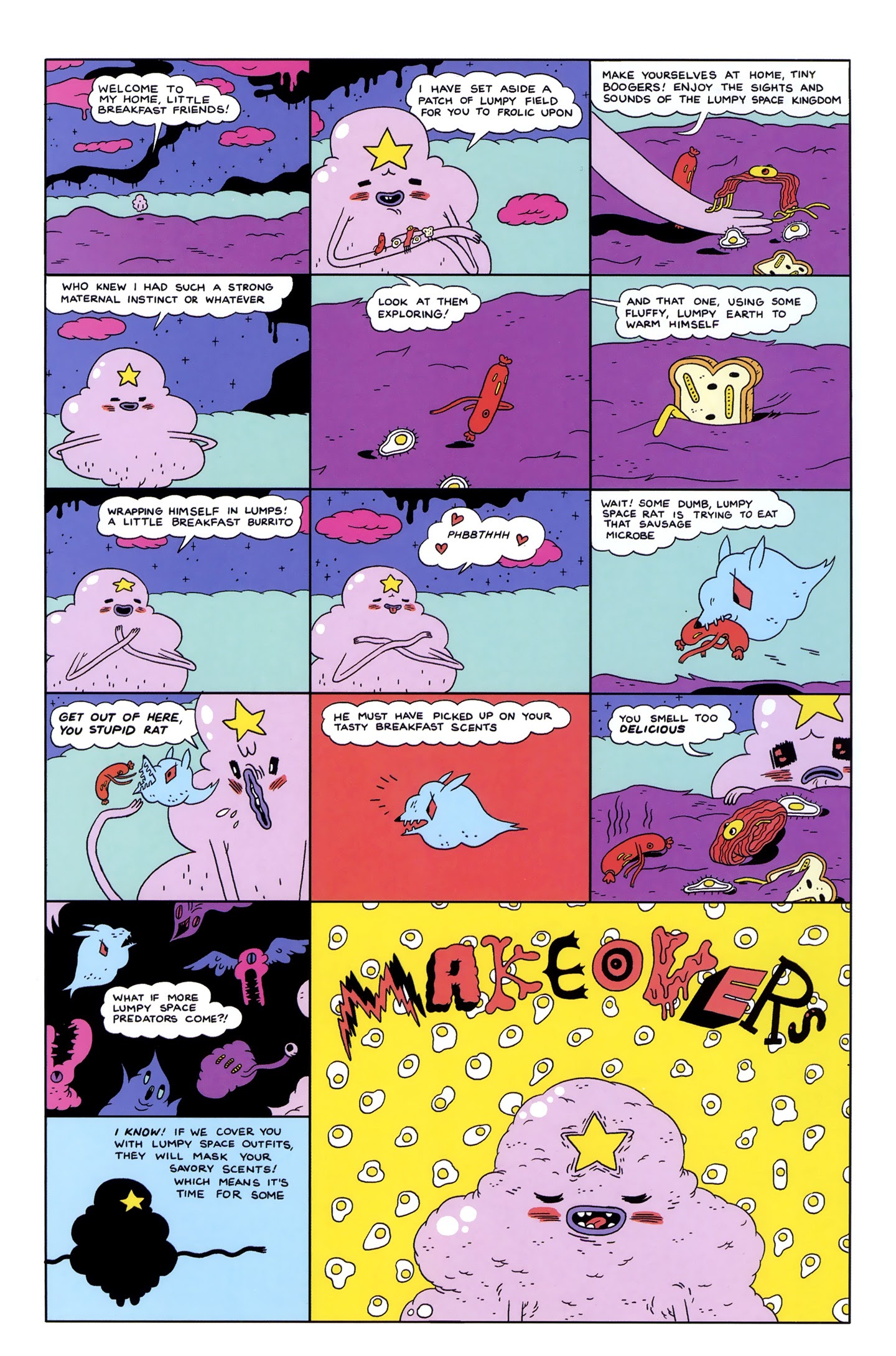 Read online Peanuts / Adventure Time Free Comic Book Day Edition comic -  Issue # Full - 22