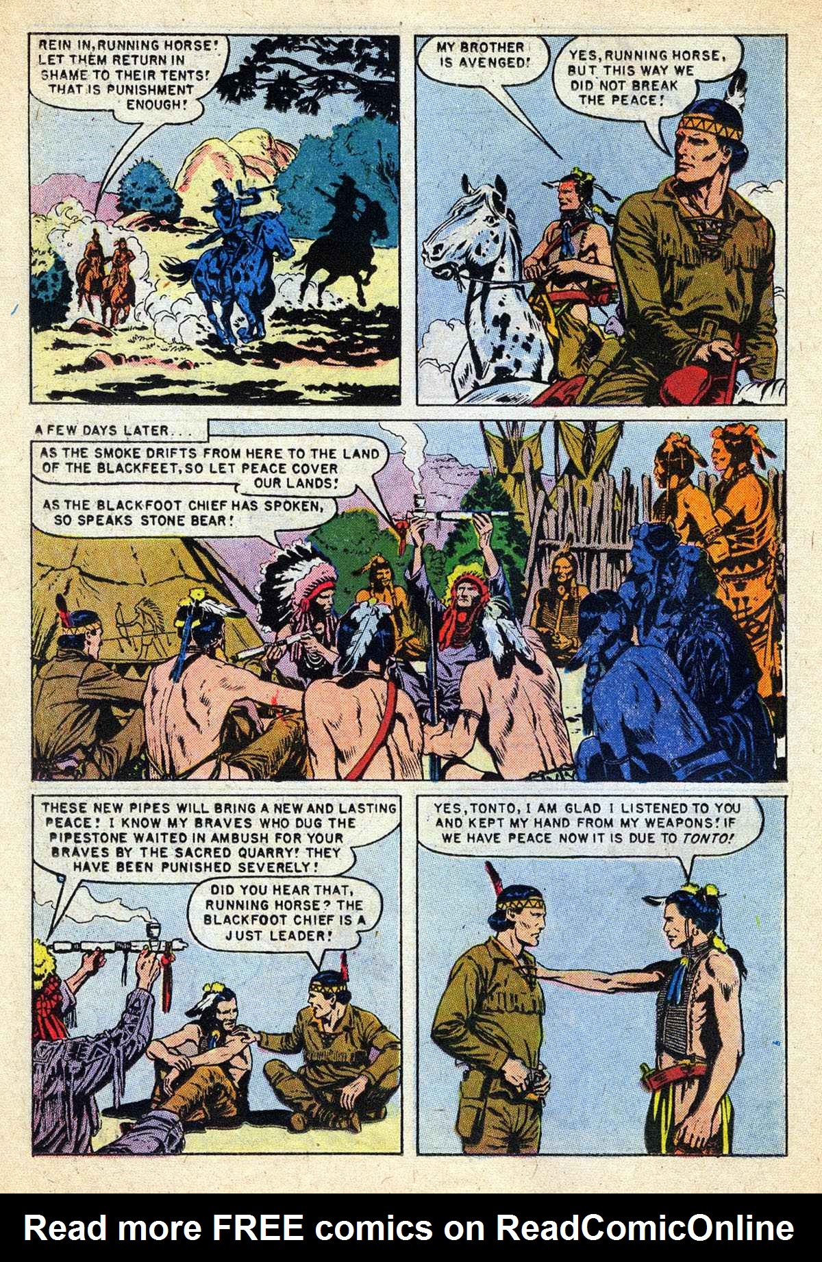 Read online Lone Ranger's Companion Tonto comic -  Issue #33 - 22