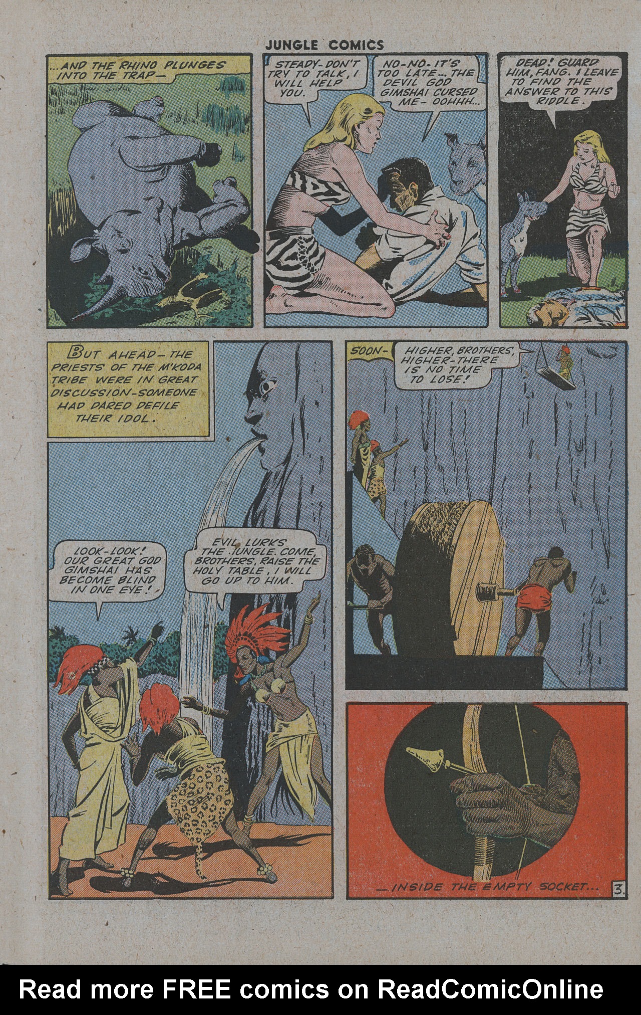 Read online Jungle Comics comic -  Issue #64 - 45