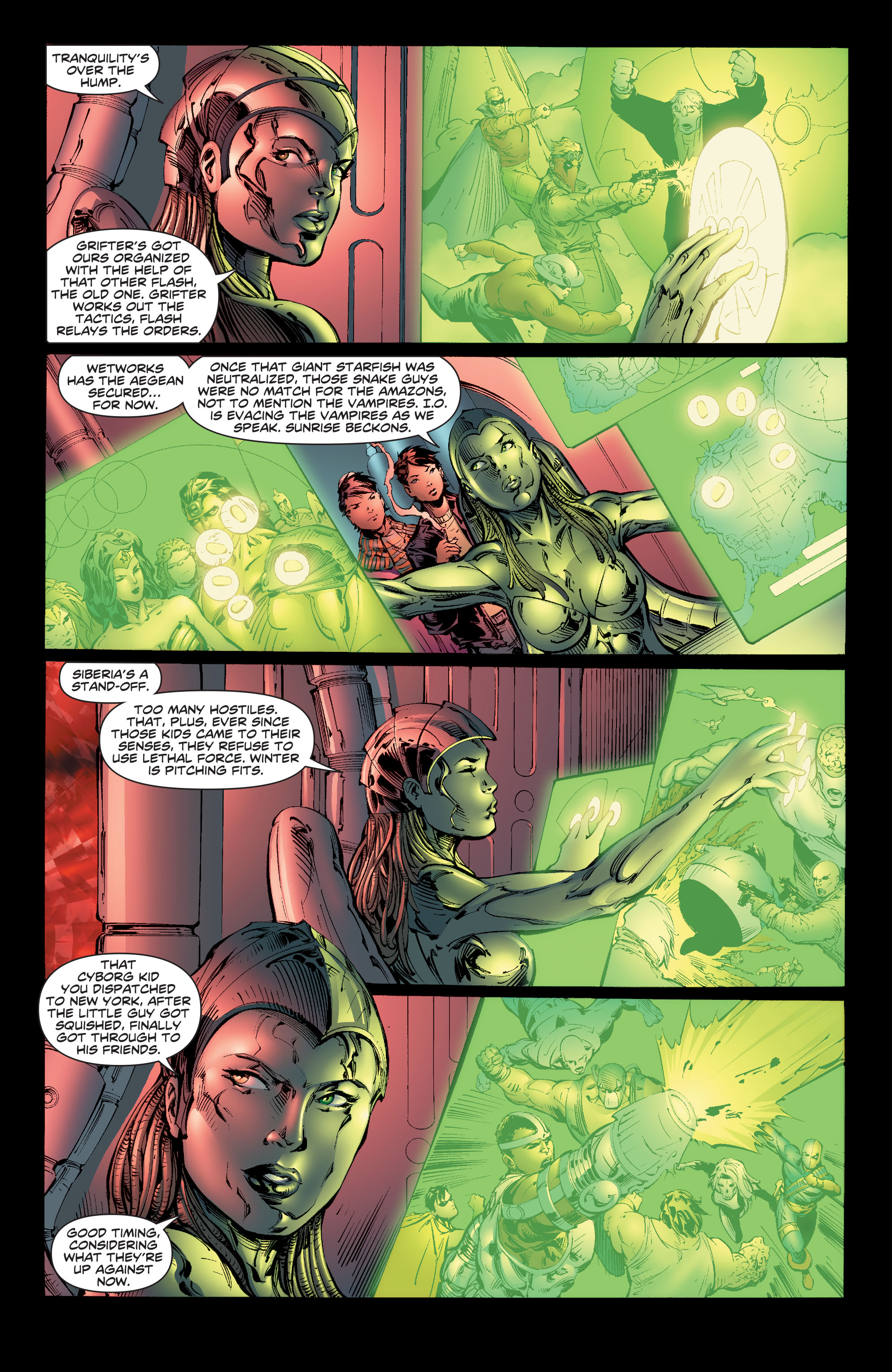 Read online DC/Wildstorm: Dreamwar comic -  Issue #5 - 16
