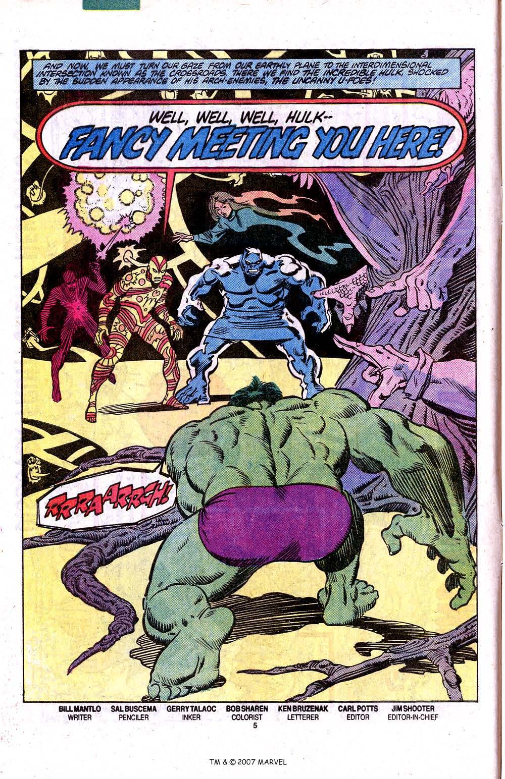 Read online The Incredible Hulk (1968) comic -  Issue #305 - 8