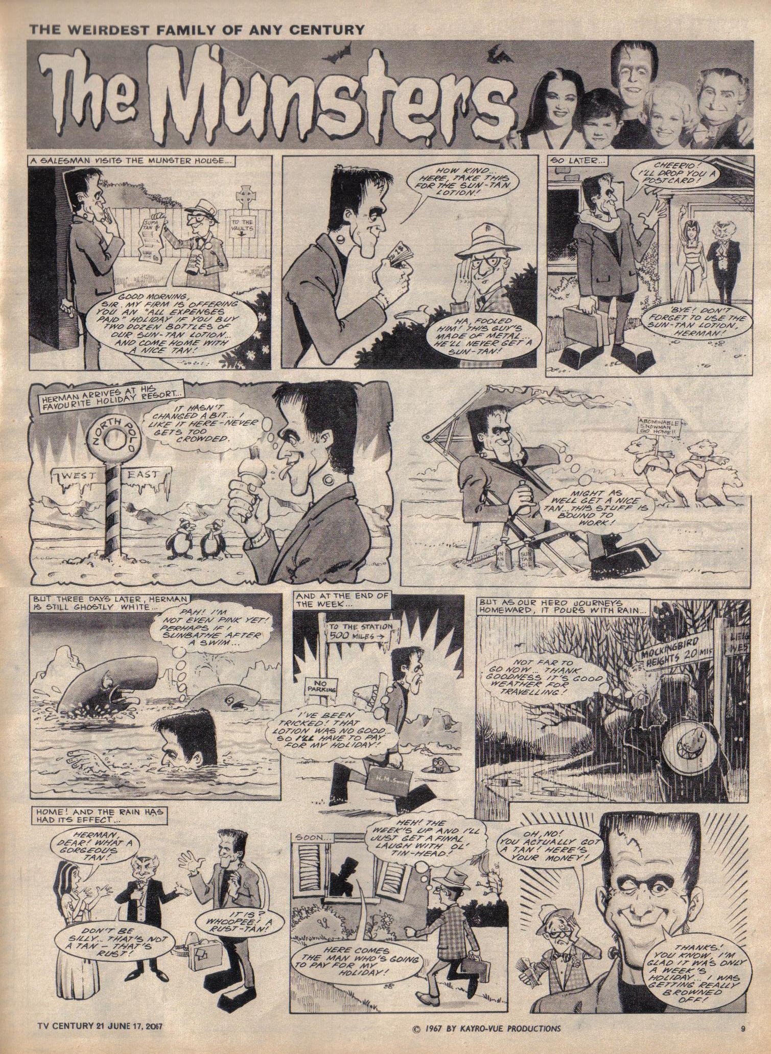 Read online TV Century 21 (TV 21) comic -  Issue #126 - 9