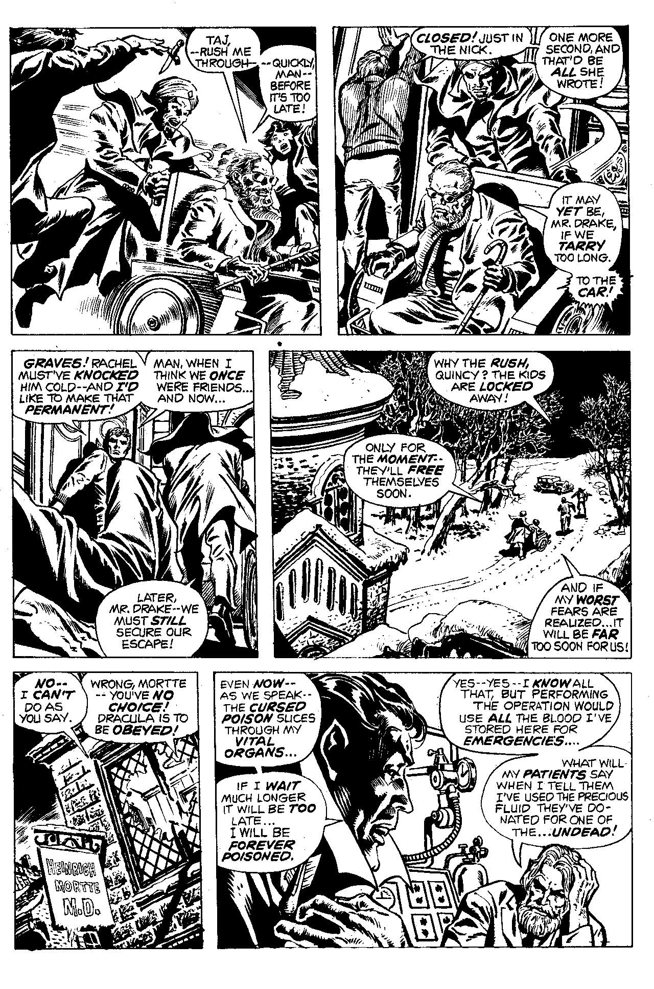 Read online Essential The Tomb of Dracula comic -  Issue # TPB 1 (Part 2) - 64