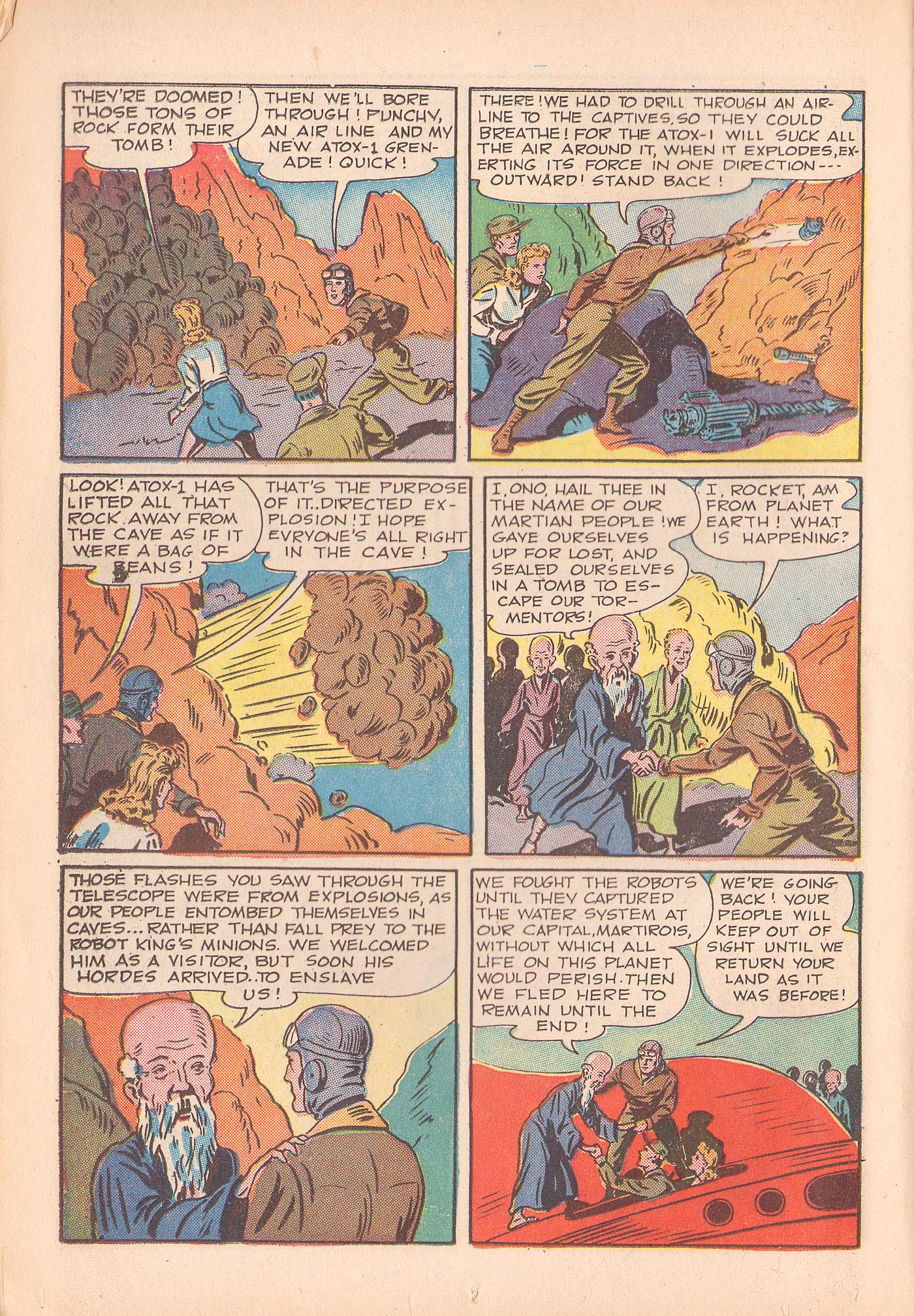 Read online Rocket Kelly (1945) comic -  Issue #2 - 18