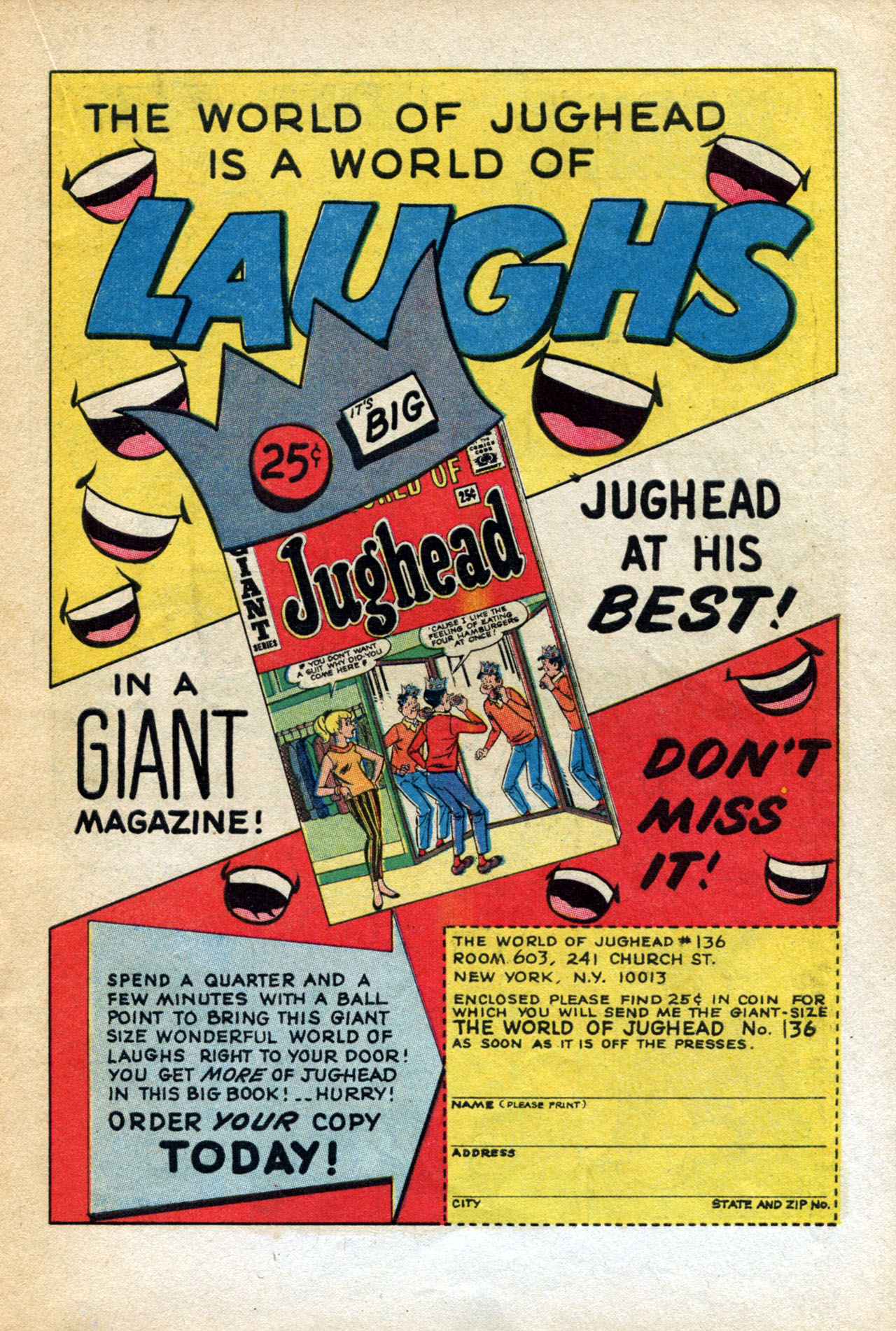 Read online Reggie comic -  Issue #18 - 19