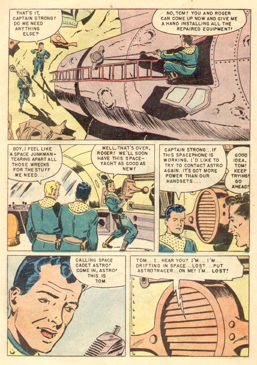 Read online Tom Corbett, Space Cadet comic -  Issue #8 - 15