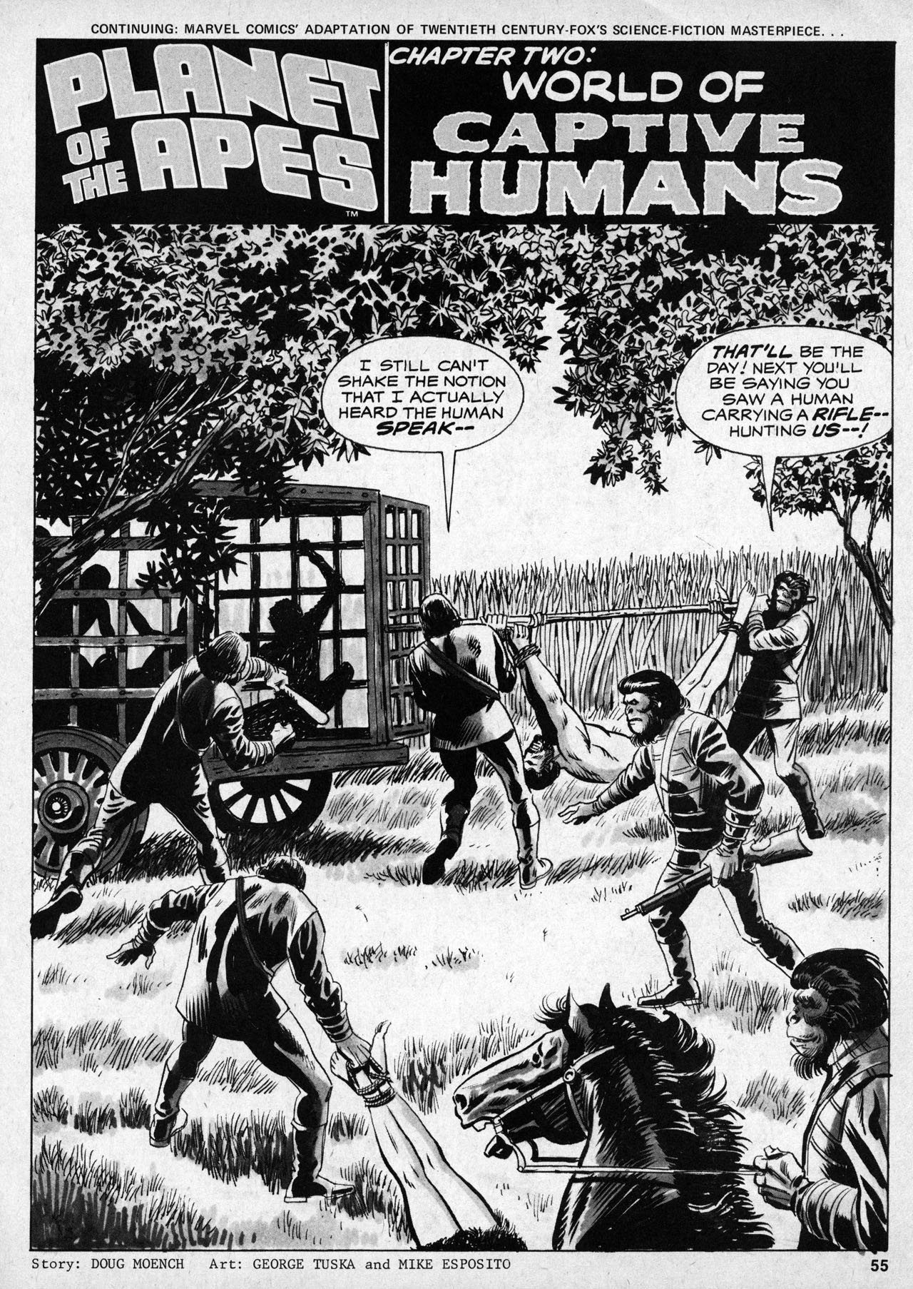 Read online Planet of the Apes comic -  Issue #2 - 49