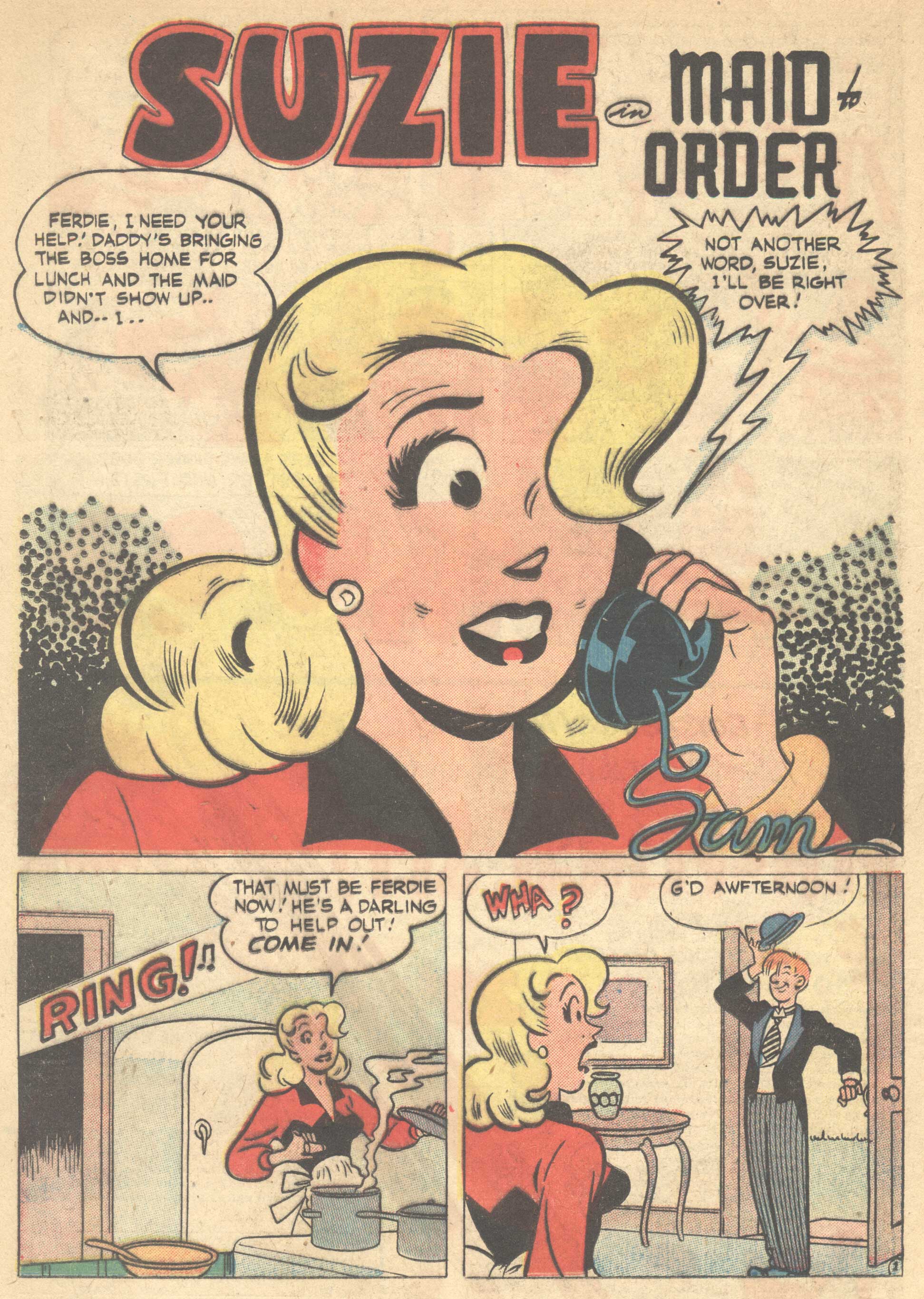 Read online Suzie Comics comic -  Issue #89 - 24
