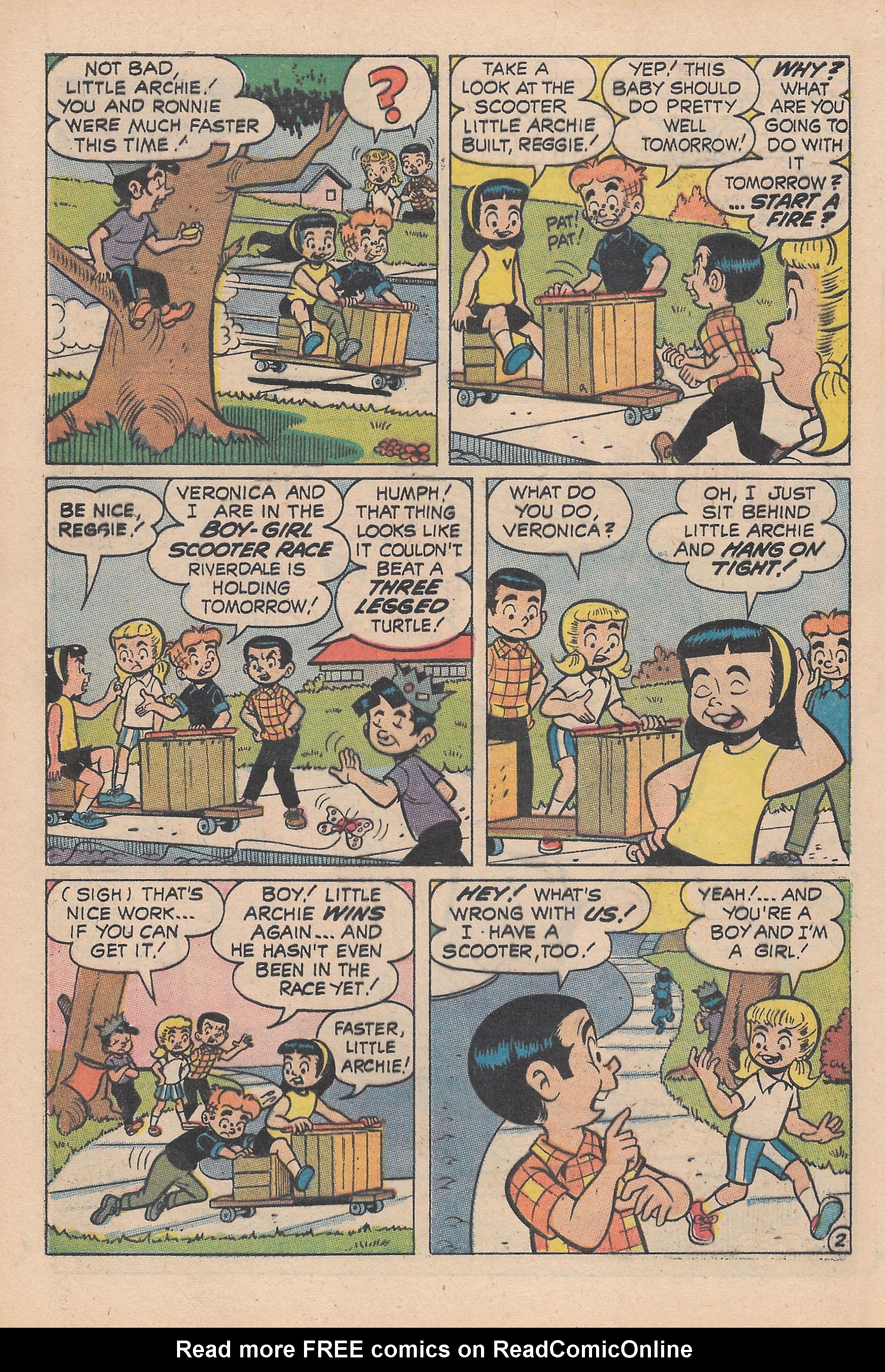 Read online The Adventures of Little Archie comic -  Issue #55 - 52