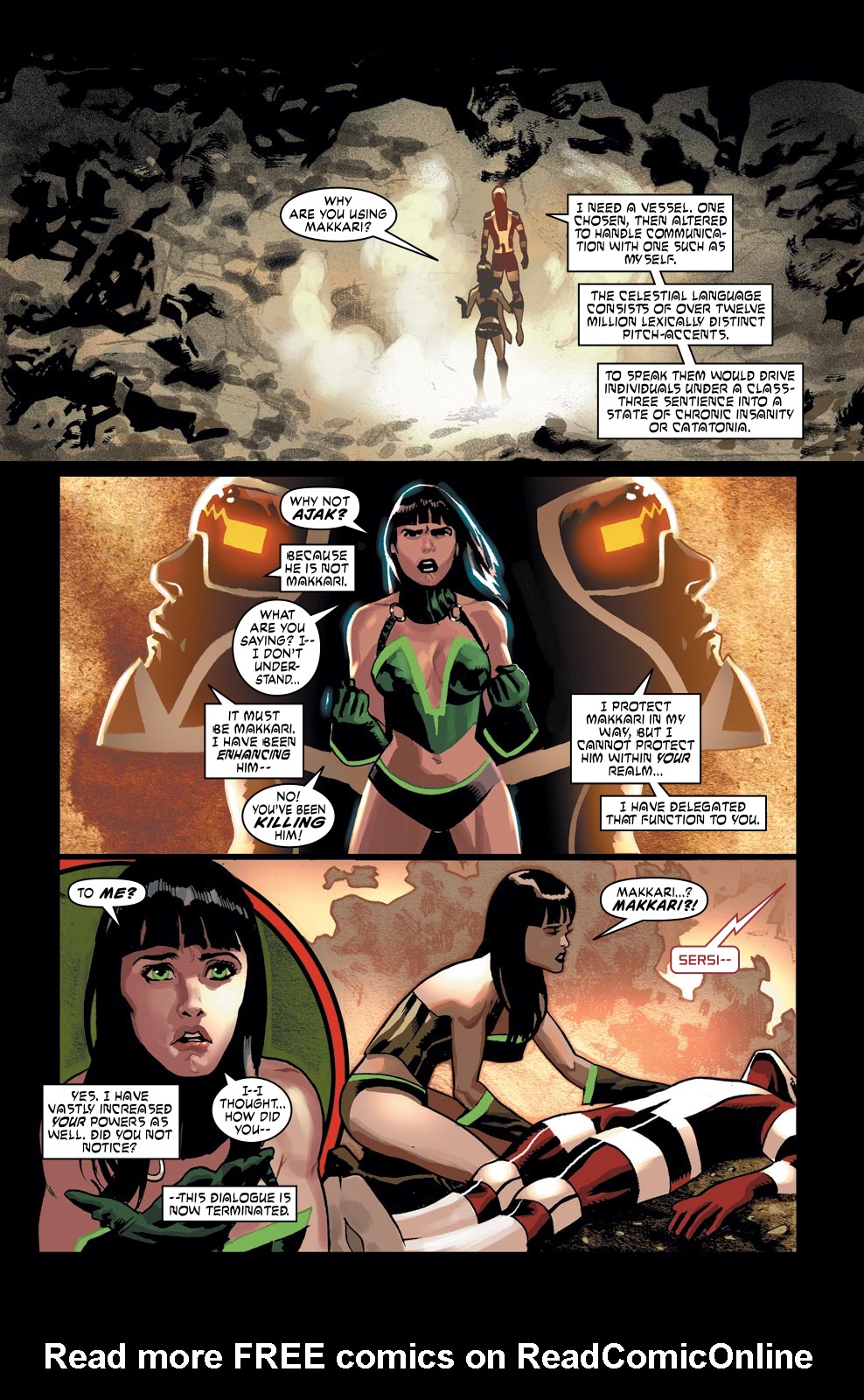 Read online Eternals (2008) comic -  Issue #4 - 17