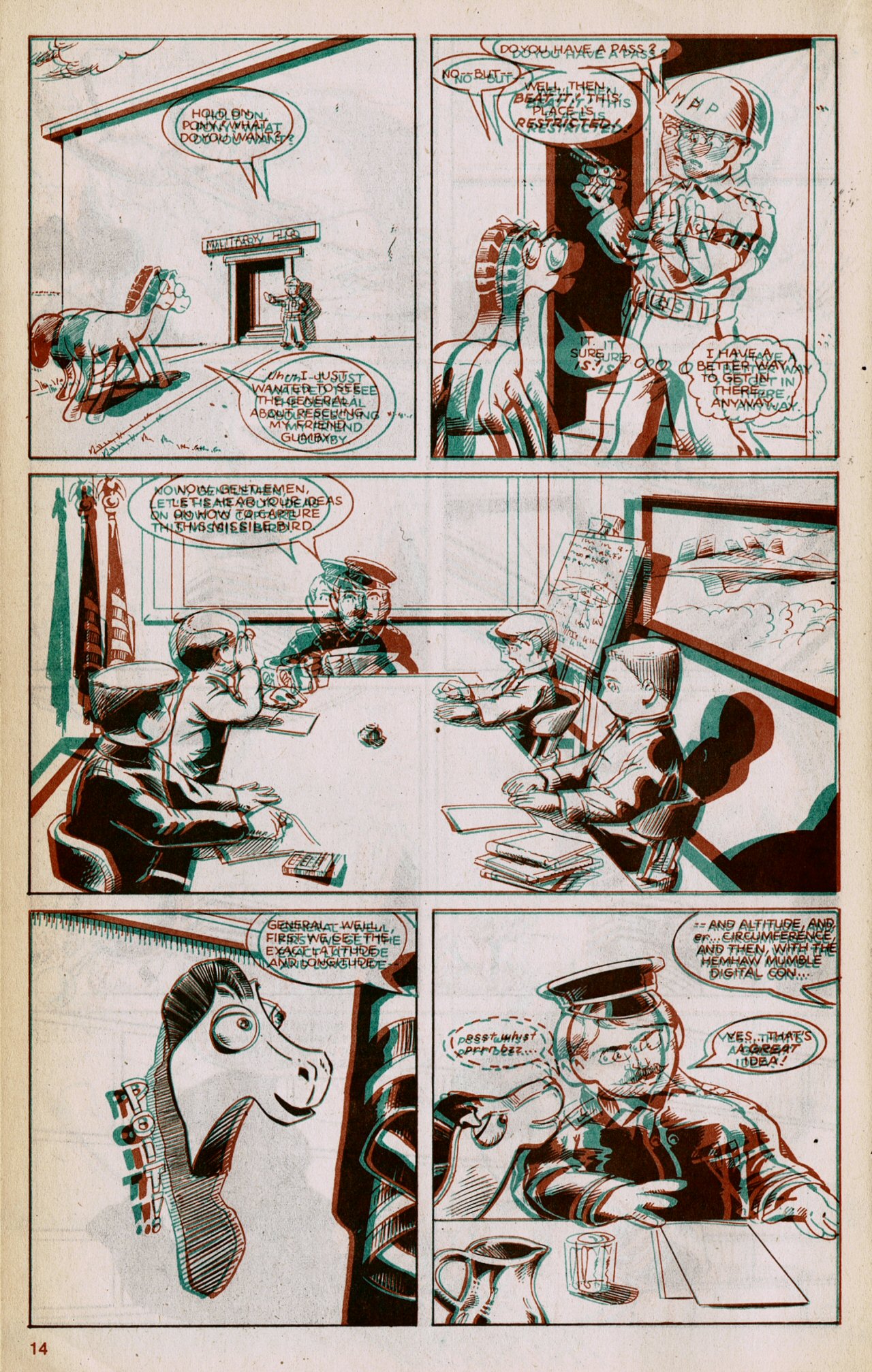 Read online Blackthorne 3-D Series comic -  Issue #10 - 16