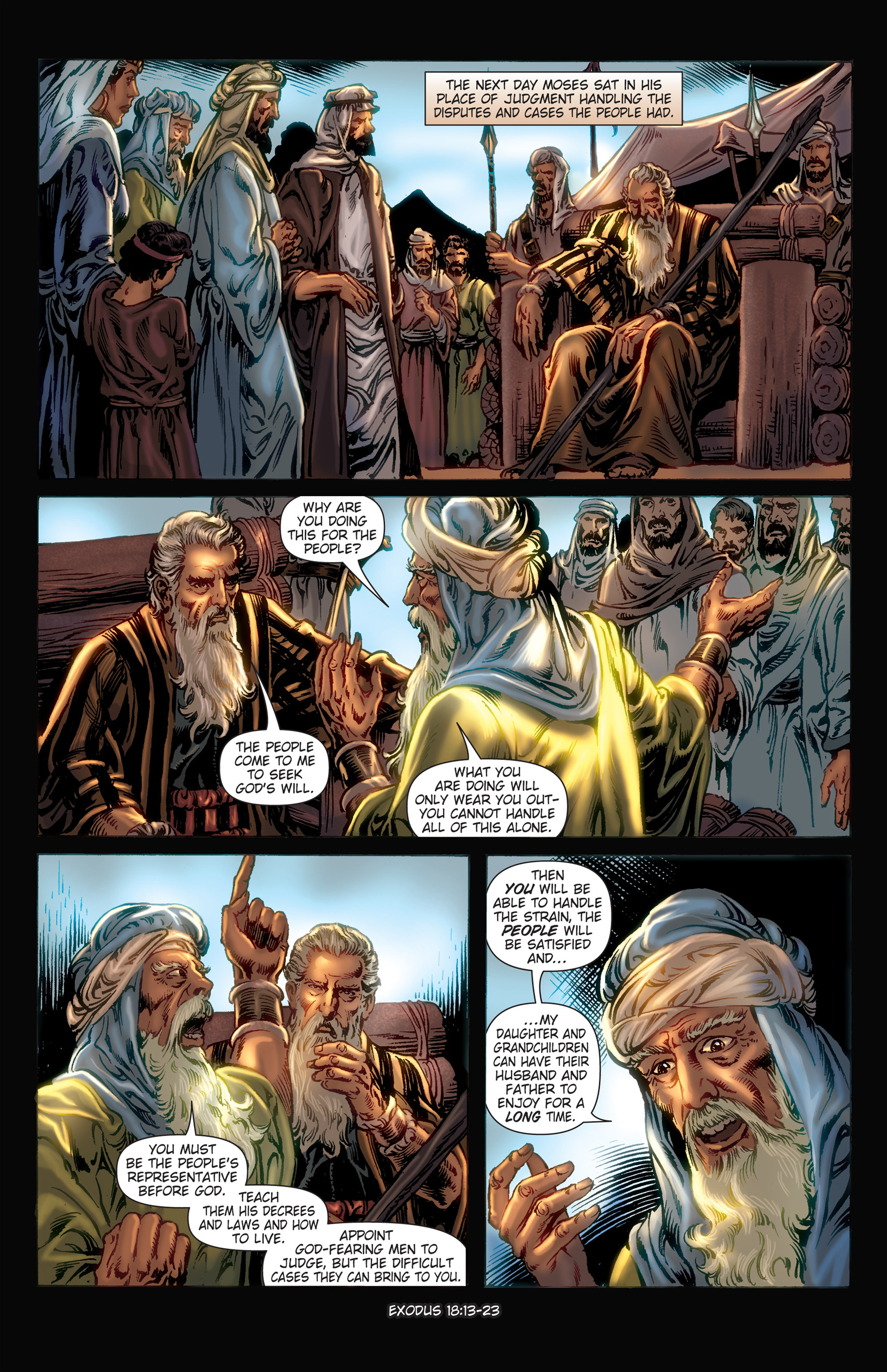 Read online The Kingstone Bible comic -  Issue #3 - 54