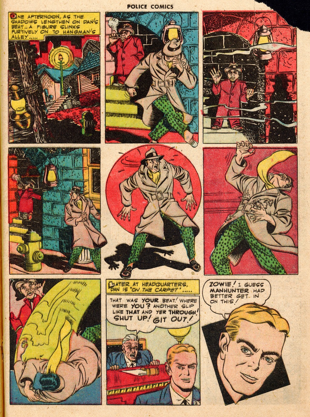 Read online Police Comics comic -  Issue #9 - 34