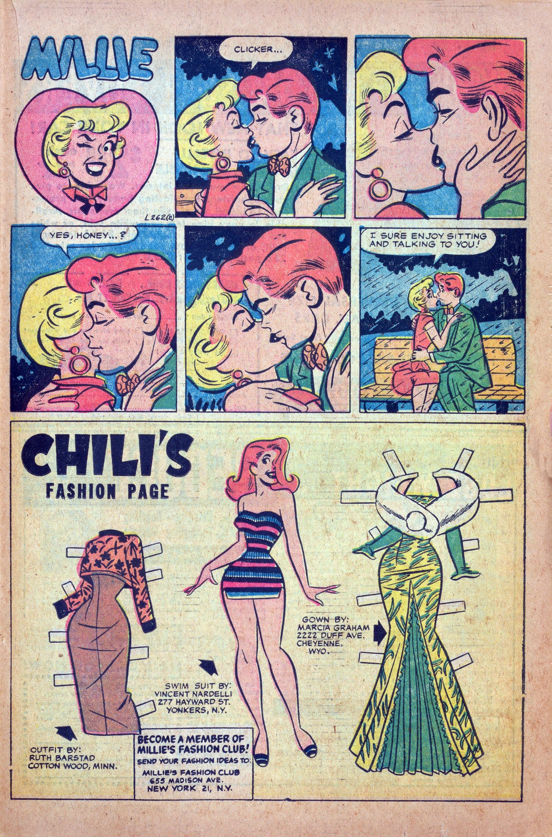 Read online Millie the Model comic -  Issue #75 - 19