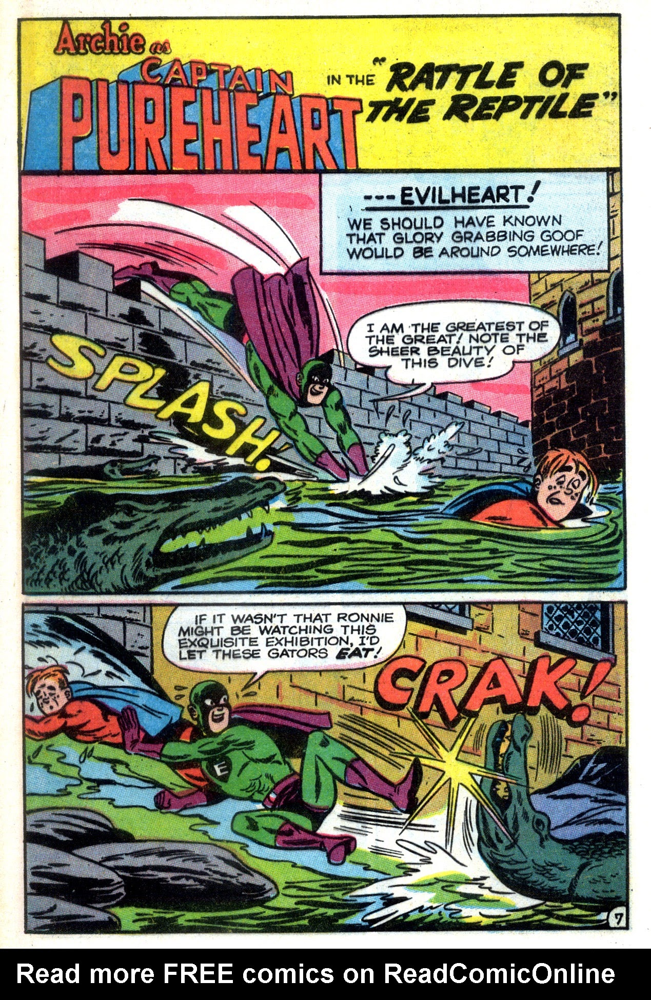 Read online Archie as Captain Pureheart comic -  Issue #4 - 29