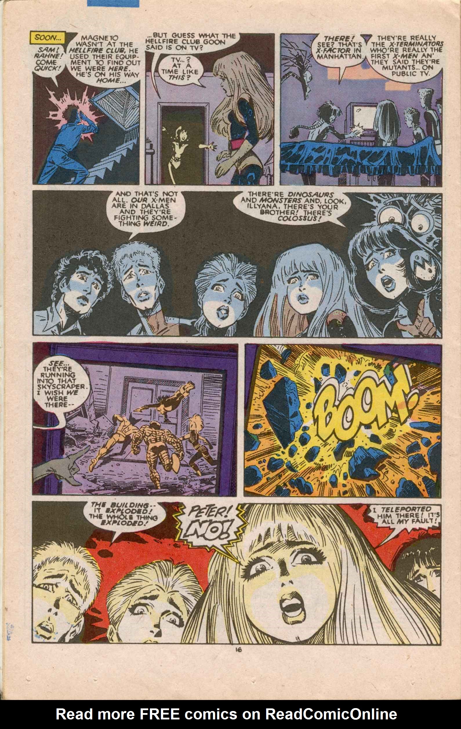 Read online The New Mutants comic -  Issue #61 - 16