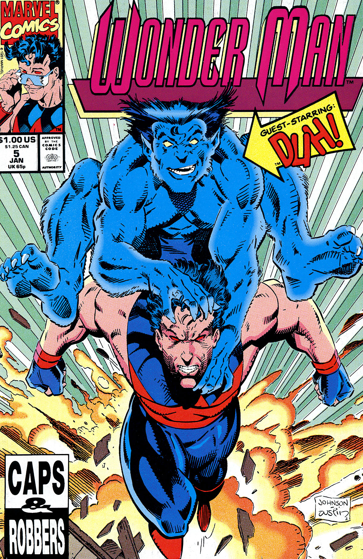Read online Wonder Man (1991) comic -  Issue #5 - 1