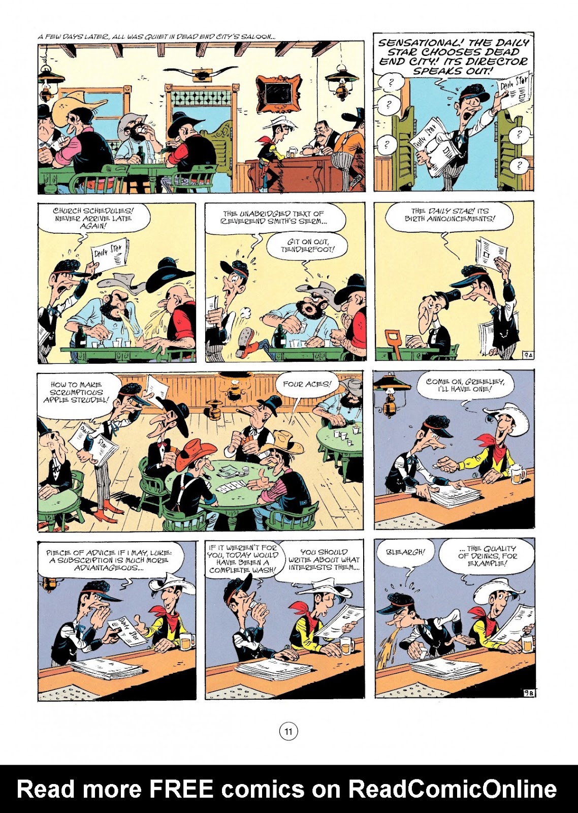 A Lucky Luke Adventure issue 41 - Page 11