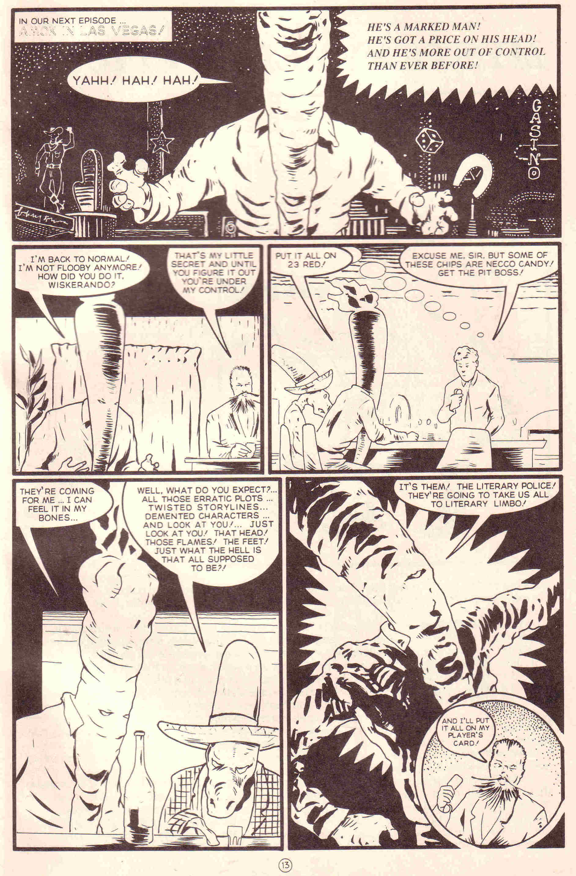 Read online Flaming Carrot Comics (1988) comic -  Issue #24 - 33