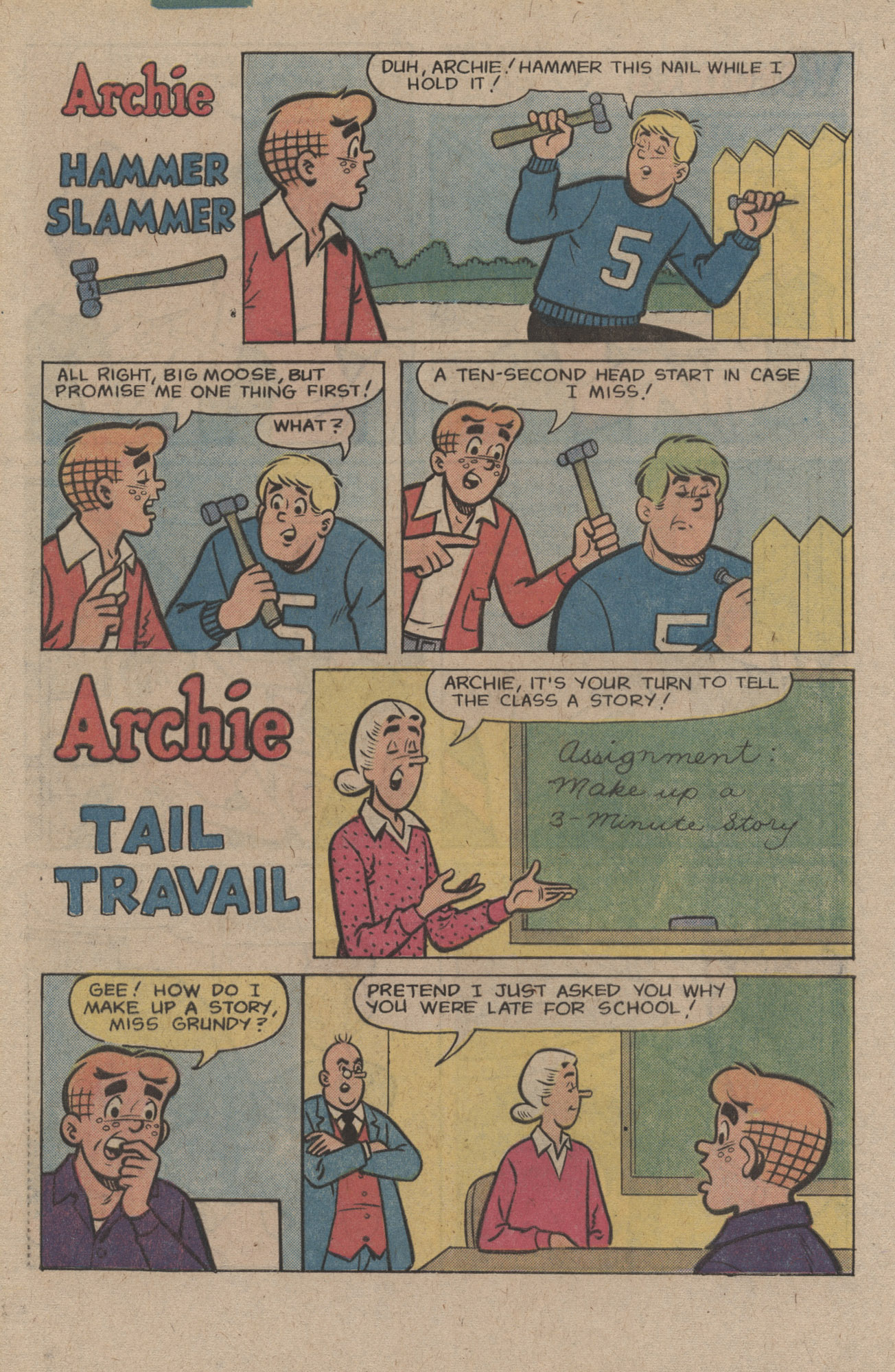 Read online Archie's Joke Book Magazine comic -  Issue #274 - 32
