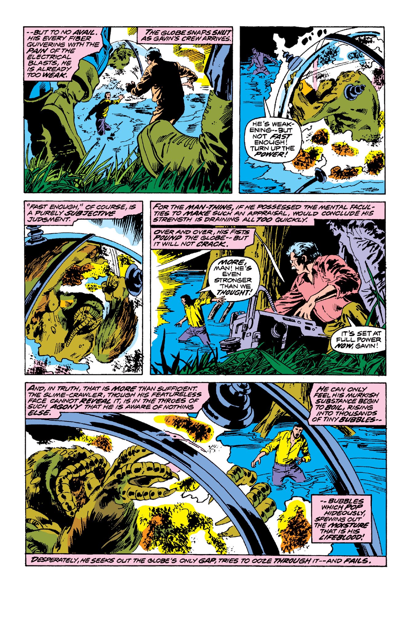 Read online Man-Thing by Steve Gerber: The Complete Collection comic -  Issue # TPB 2 (Part 2) - 23