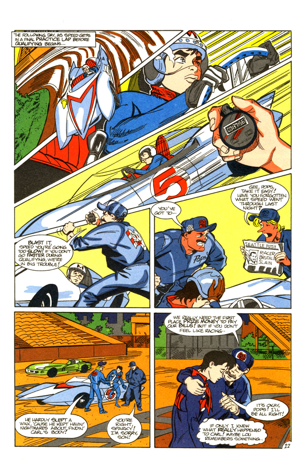 Read online Speed Racer (1987) comic -  Issue #28 - 13