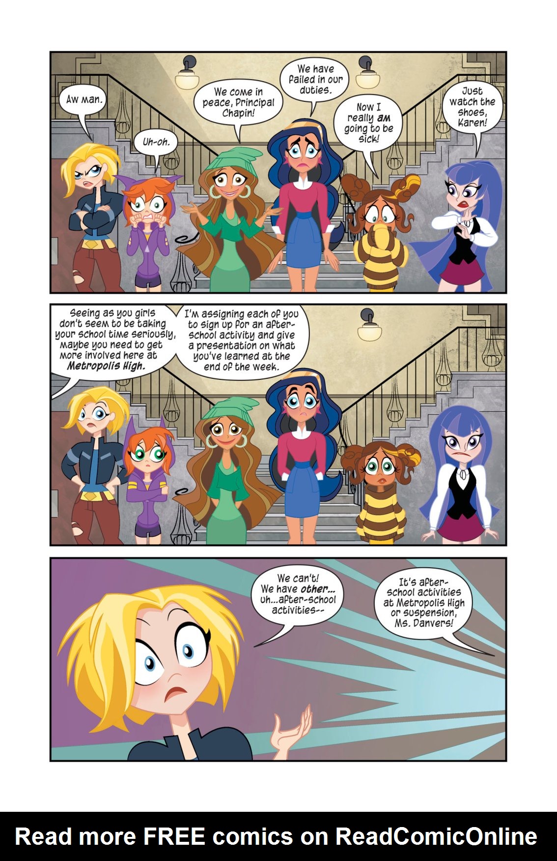 Read online DC Super Hero Girls: At Metropolis High (Halloween ComicFest Special Edition) comic -  Issue # Full - 7