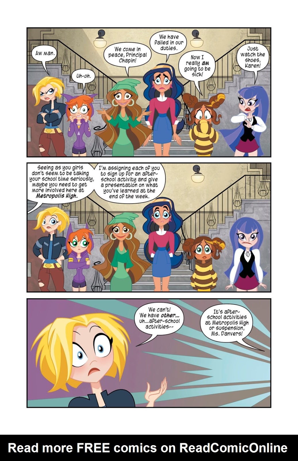 DC Super Hero Girls: At Metropolis High (Halloween ComicFest Special Edition) issue Full - Page 7