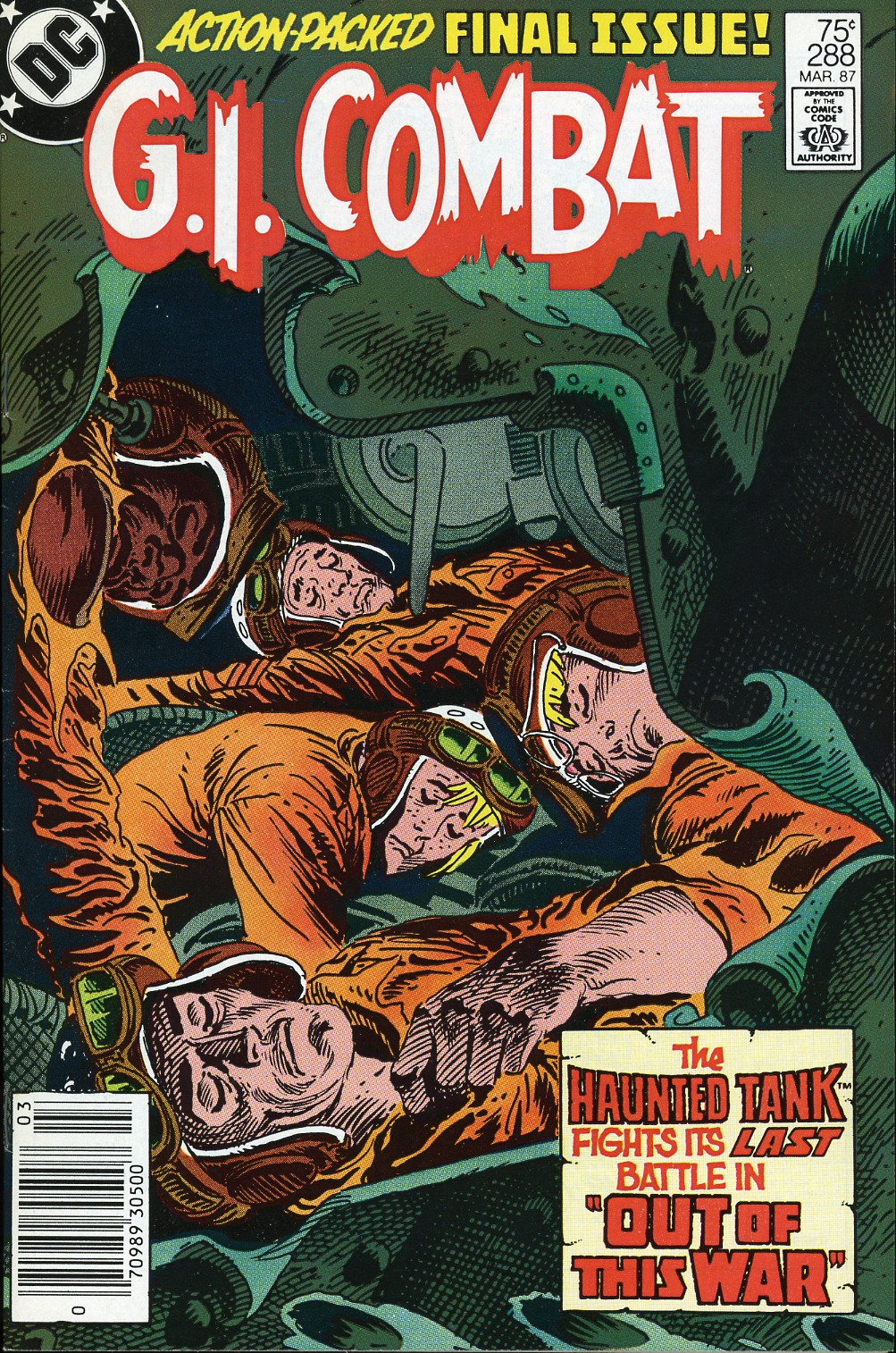 Read online G.I. Combat (1952) comic -  Issue #288 - 1