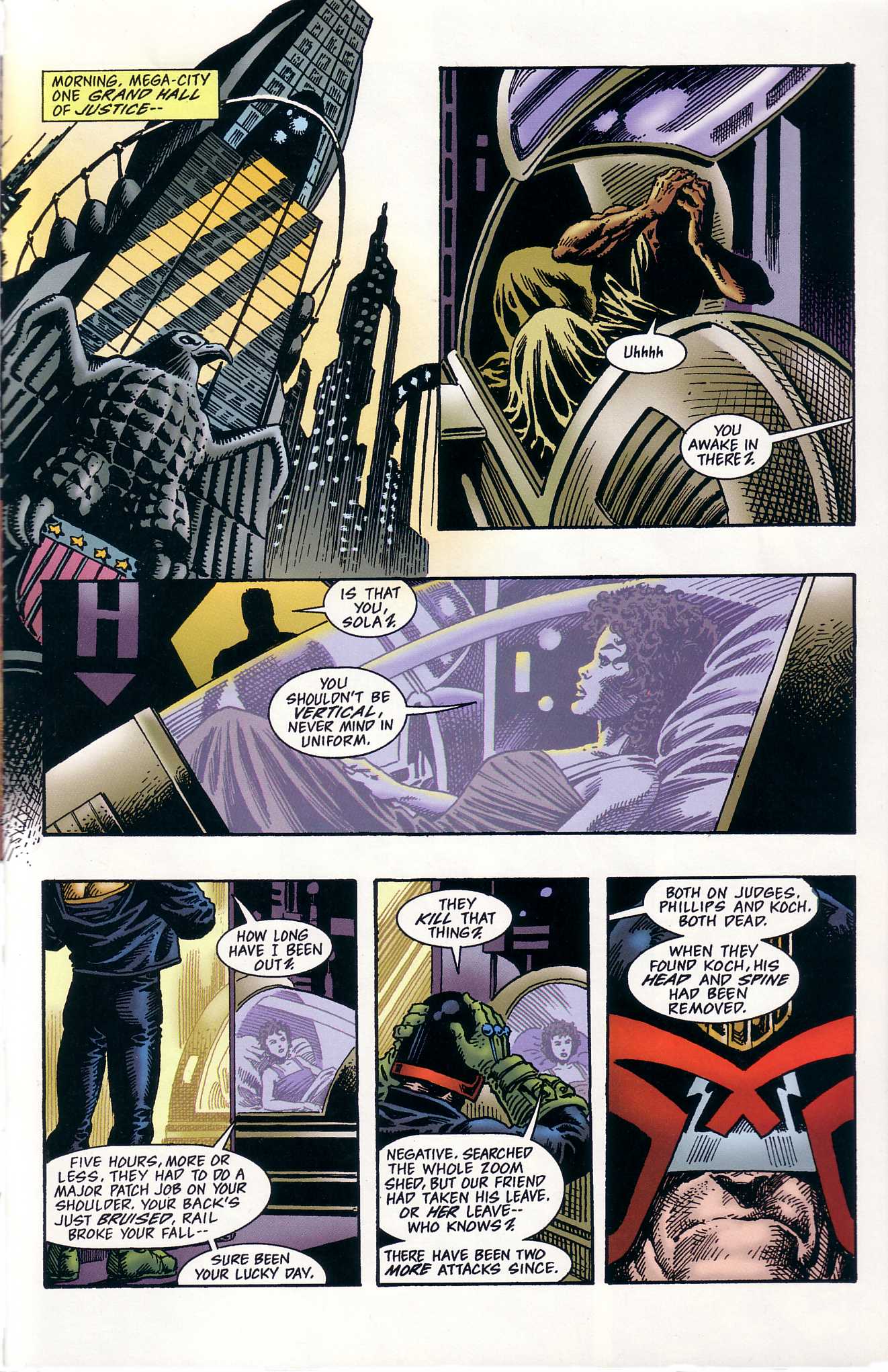 Read online Predator Versus Judge Dredd comic -  Issue #1 - 19