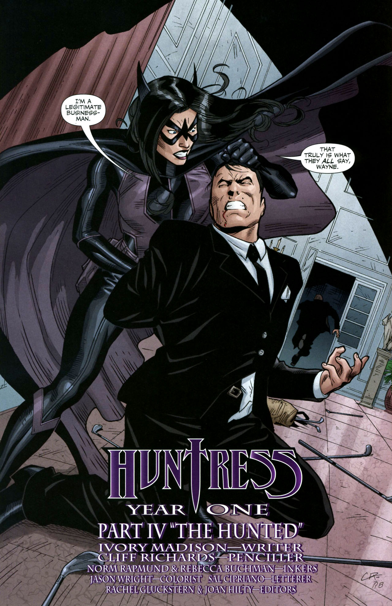 Read online Huntress: Year One comic -  Issue #5 - 5