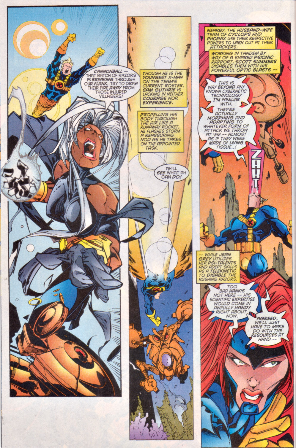 Read online X-Men Annual comic -  Issue #21 - 4