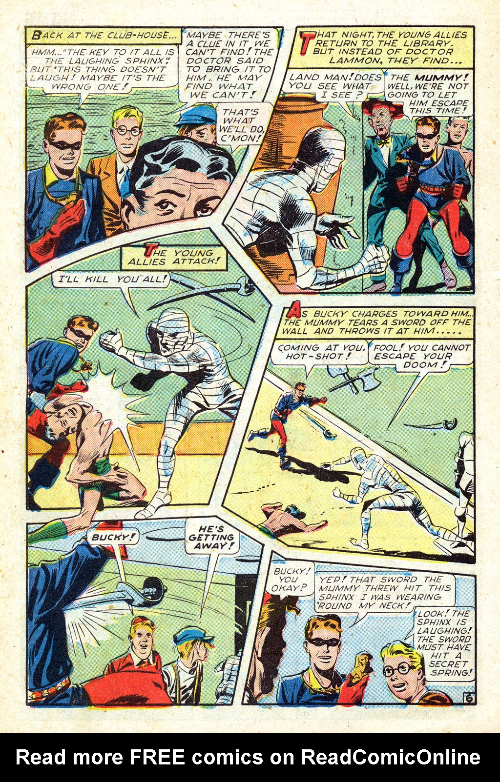 Read online Young Allies Comics comic -  Issue #18 - 29