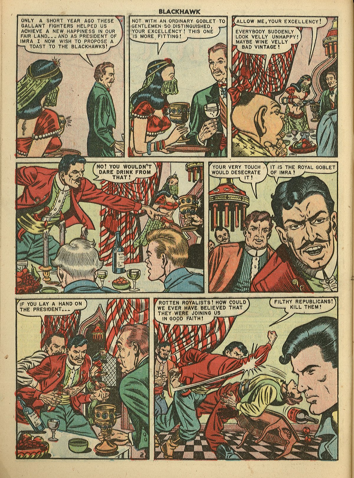 Read online Blackhawk (1957) comic -  Issue #33 - 45