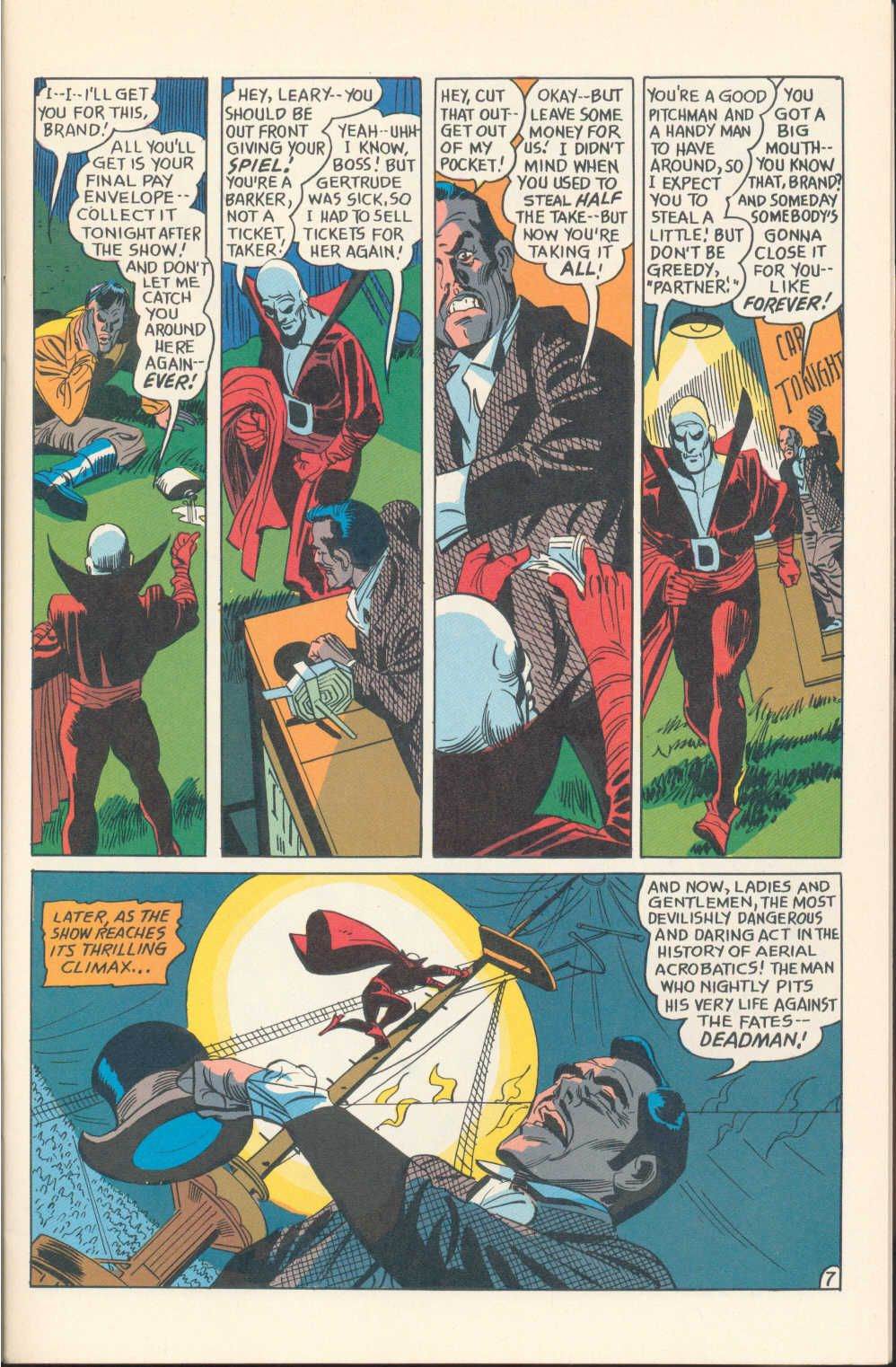 Read online Deadman (1985) comic -  Issue #1 - 9