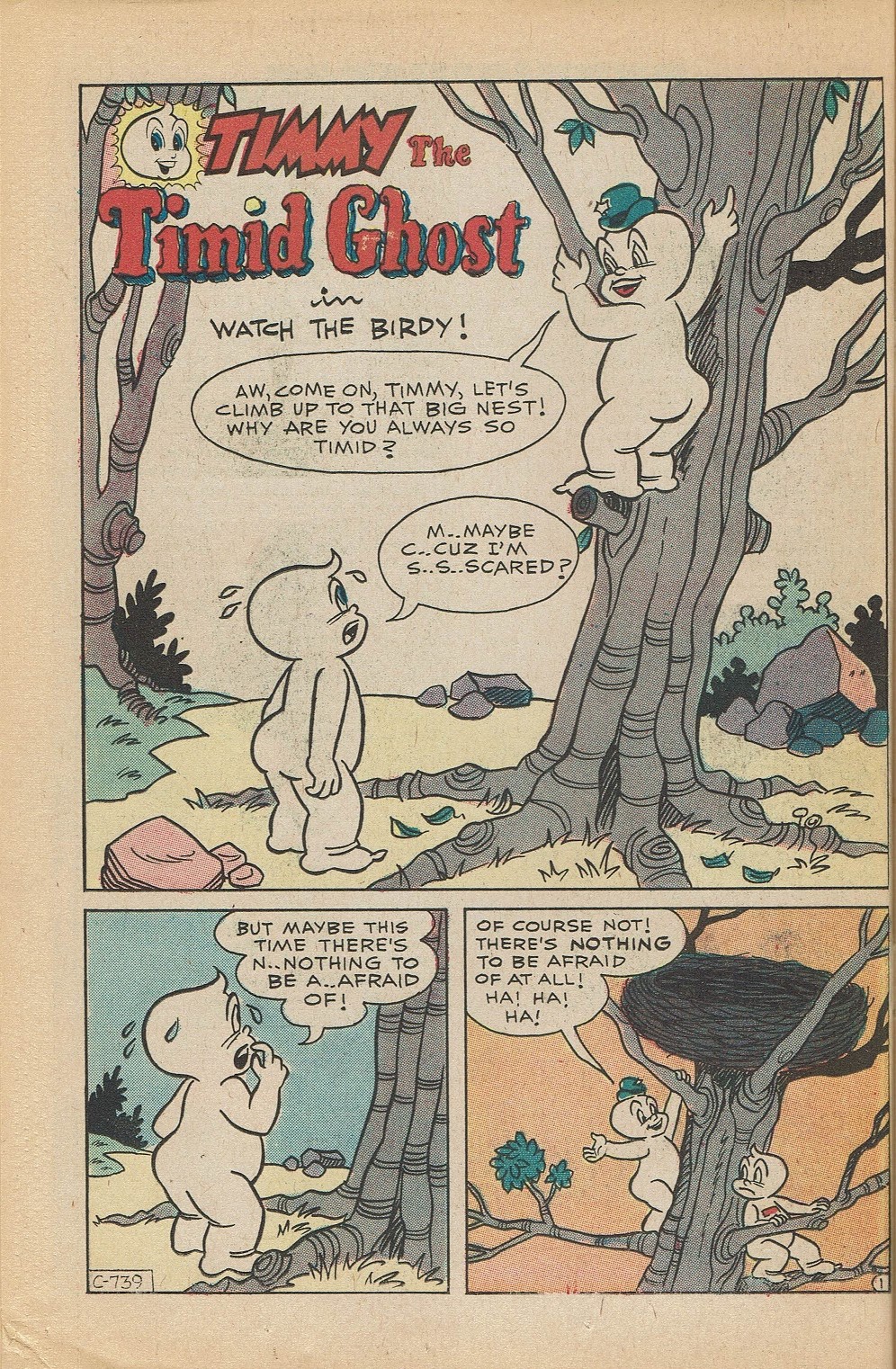 Read online Timmy the Timid Ghost comic -  Issue #16 - 26