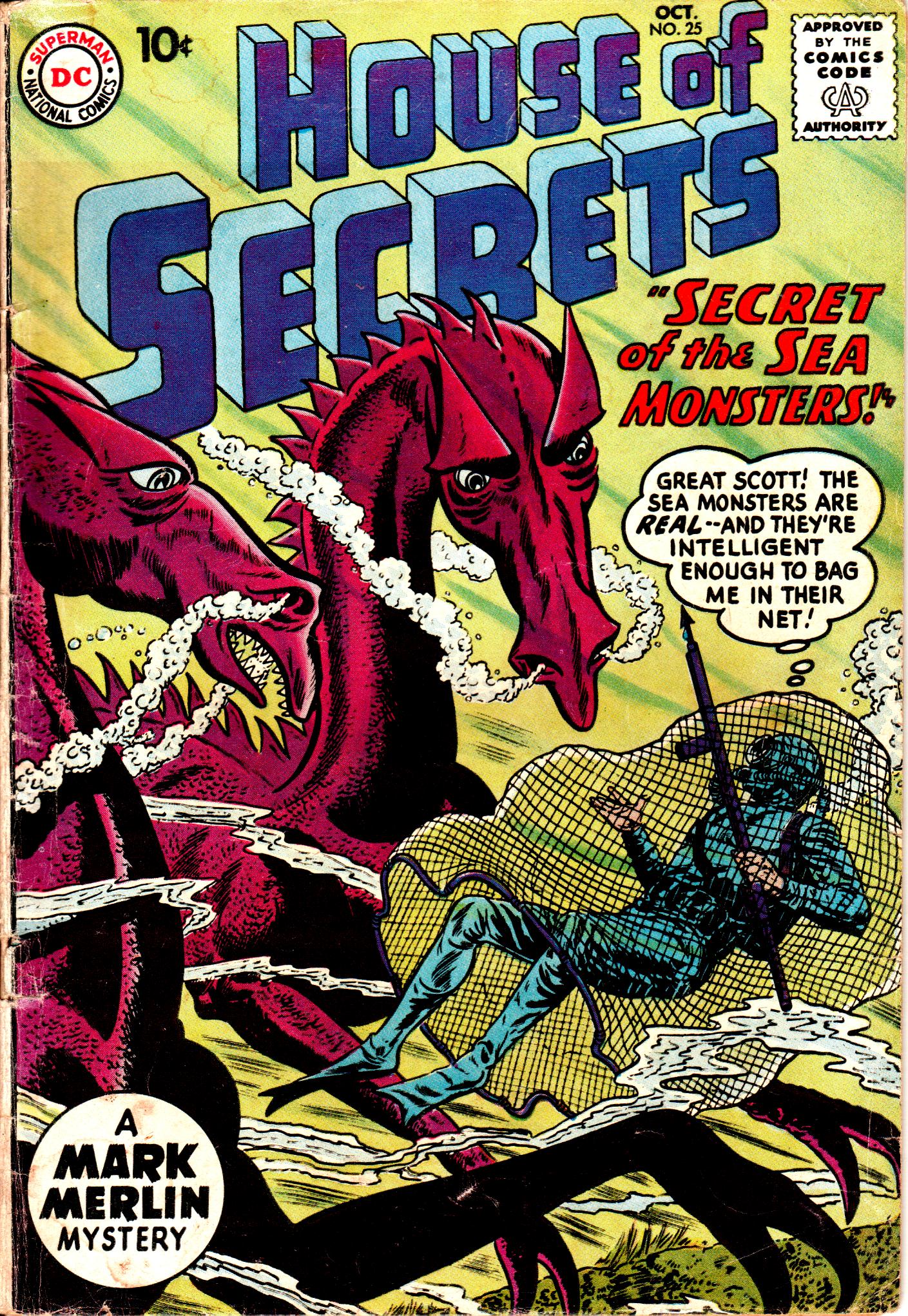 Read online House of Secrets (1956) comic -  Issue #25 - 1